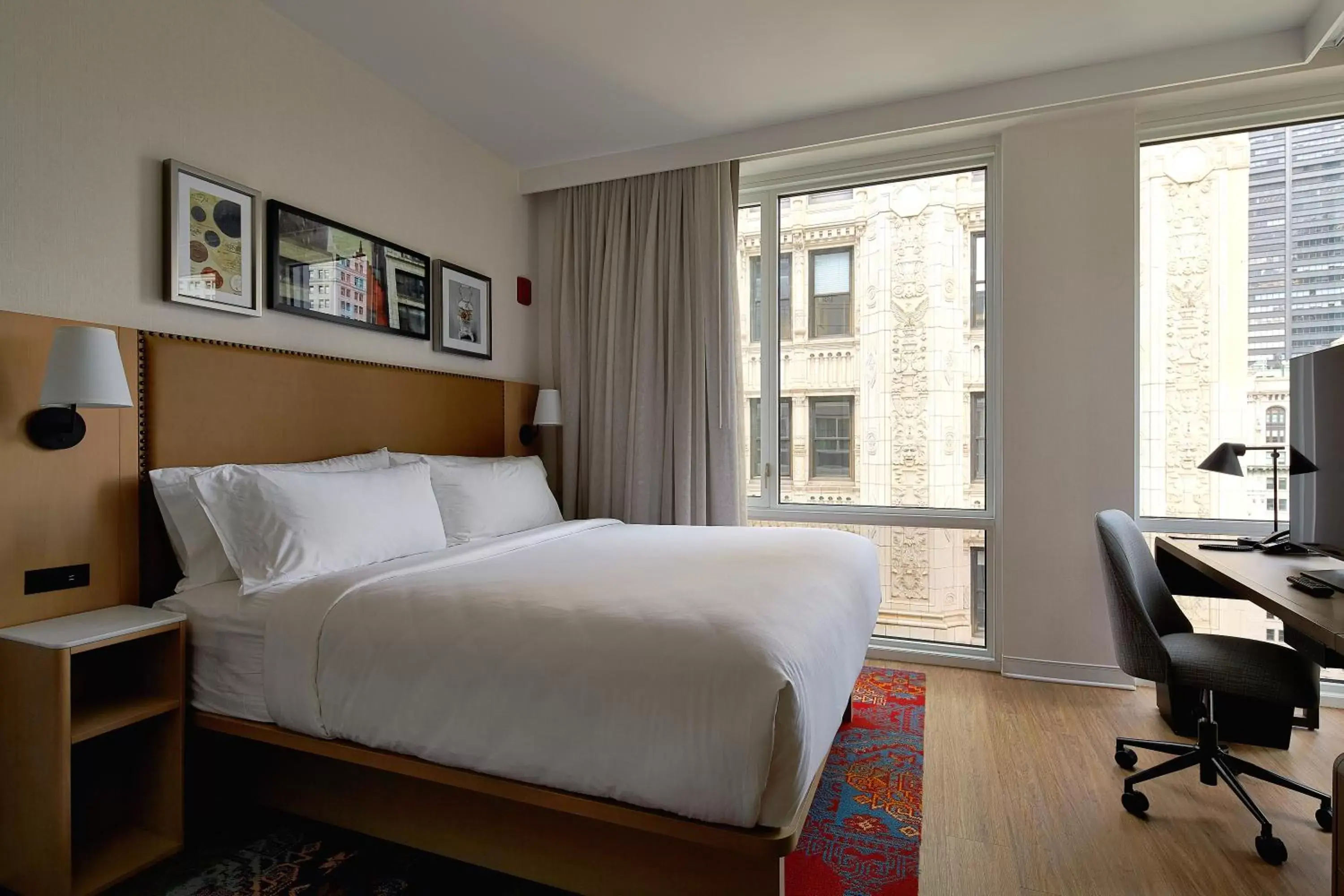 Bed in Hotel Indigo NYC Financial District, an IHG Hotel