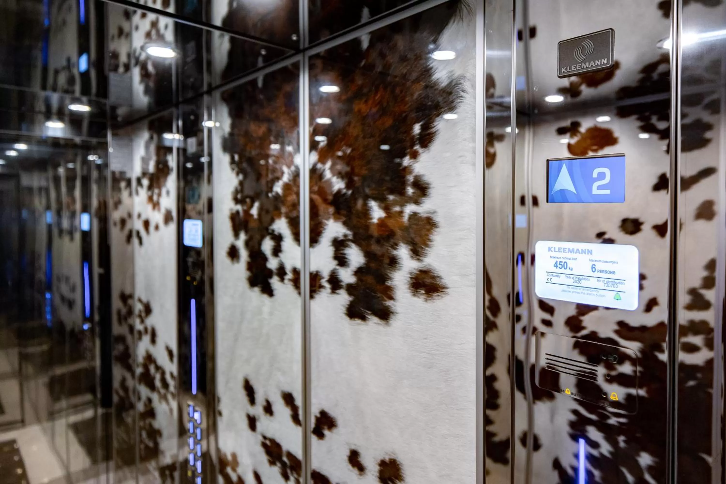 Property building, Winter in Hotel Belmont