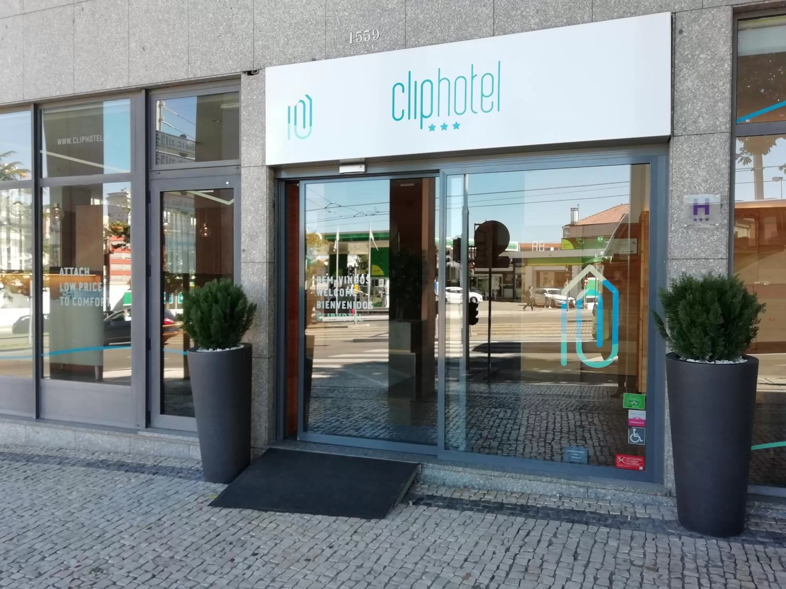 Facade/entrance in ClipHotel