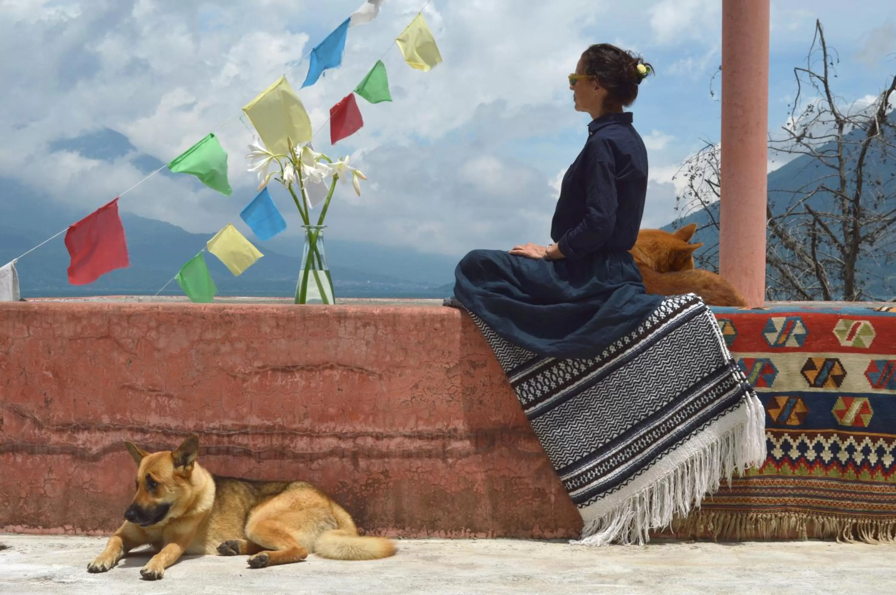 Bed in Anzan Atitlan