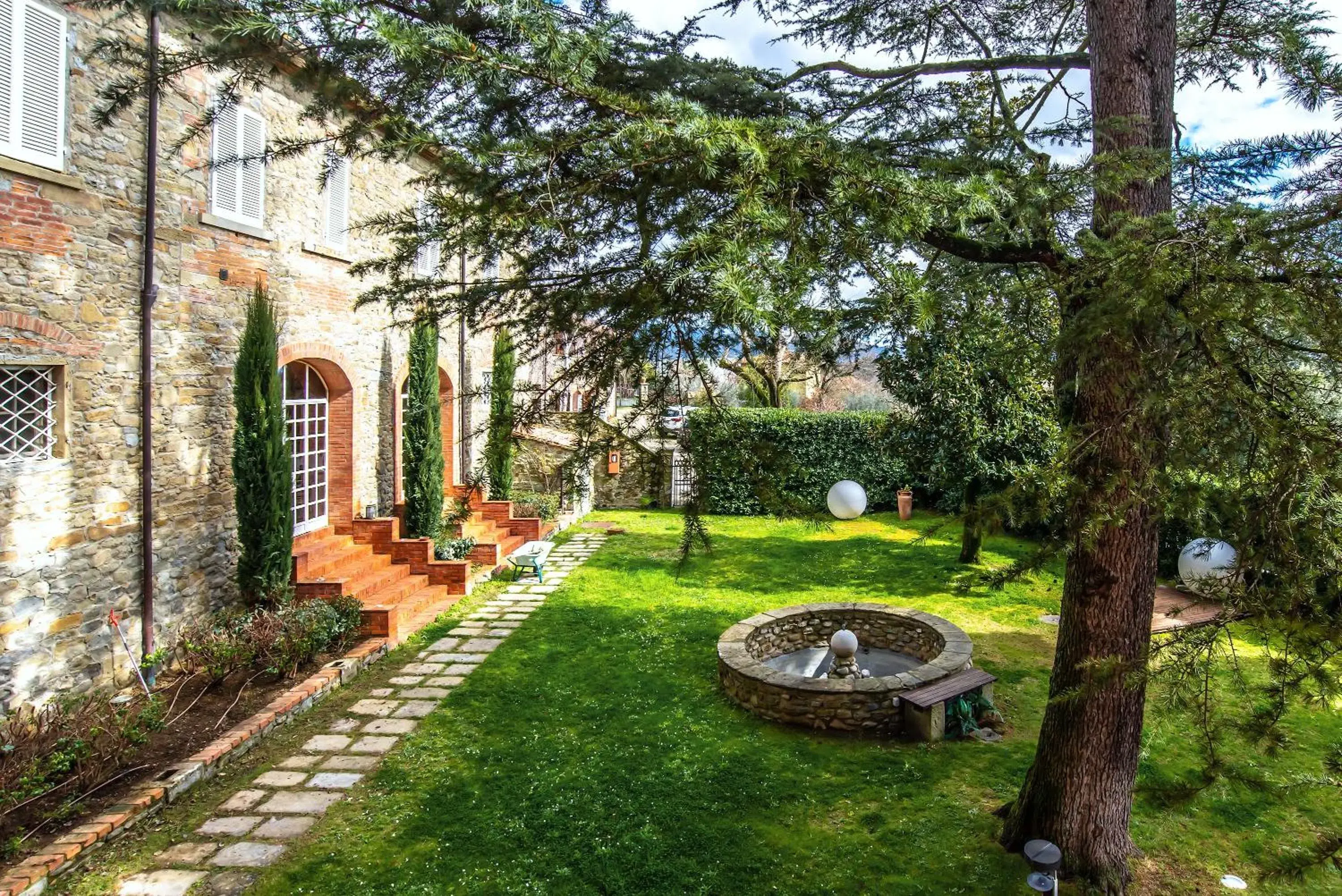Garden in Villa Cassia di Baccano