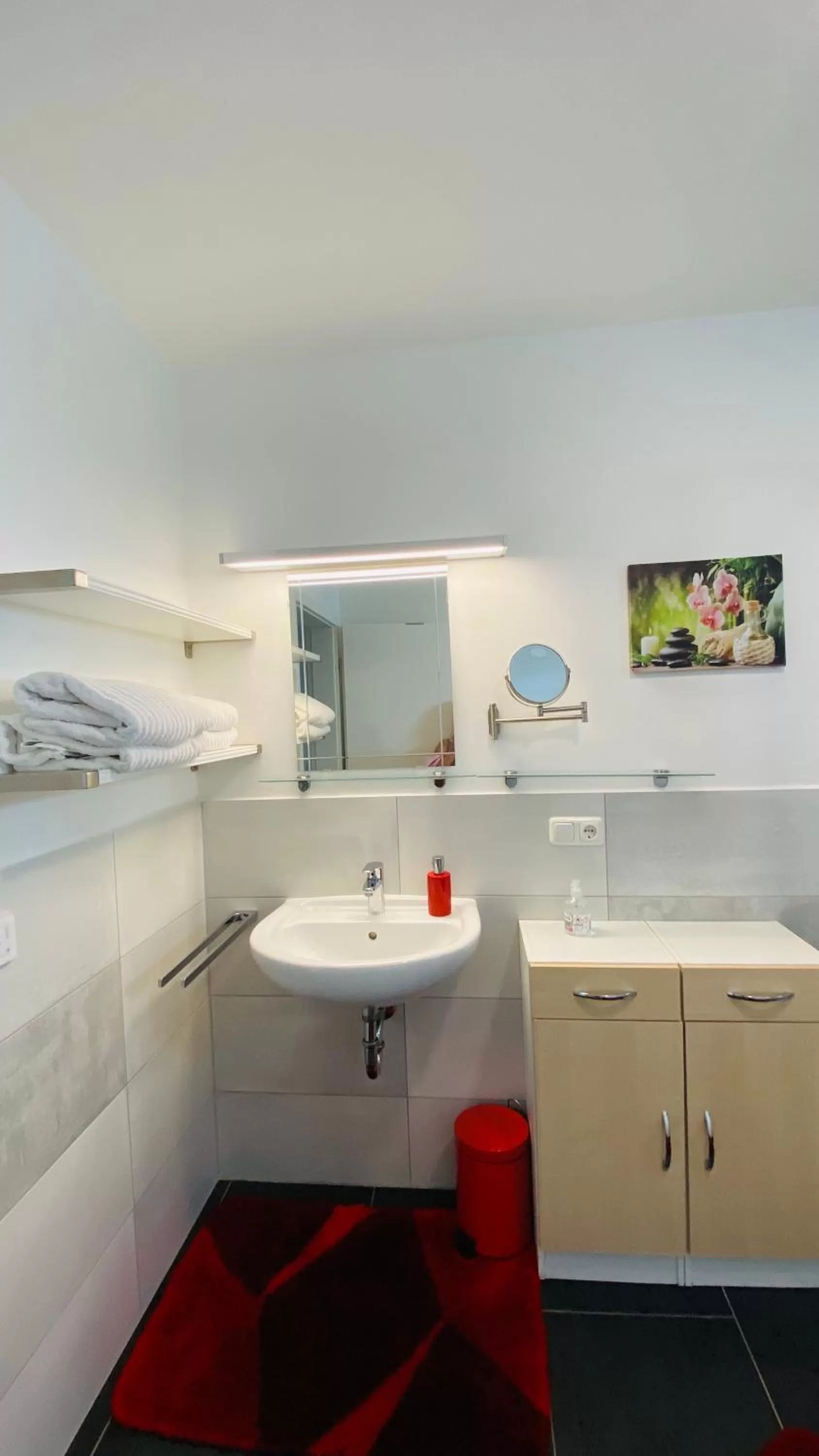 Bathroom in Moderne Wohnung im Rhein-Main-Gebiet