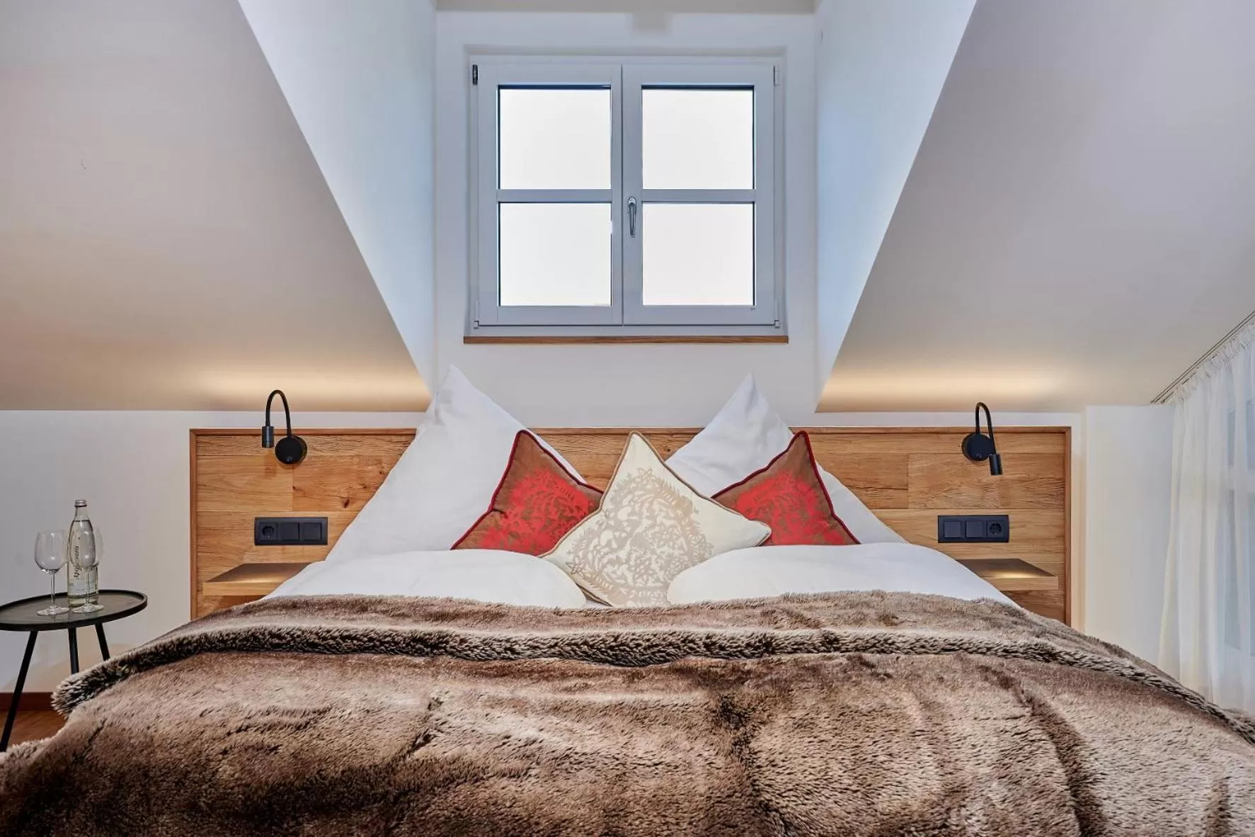 Bed in Landhotel Schneider