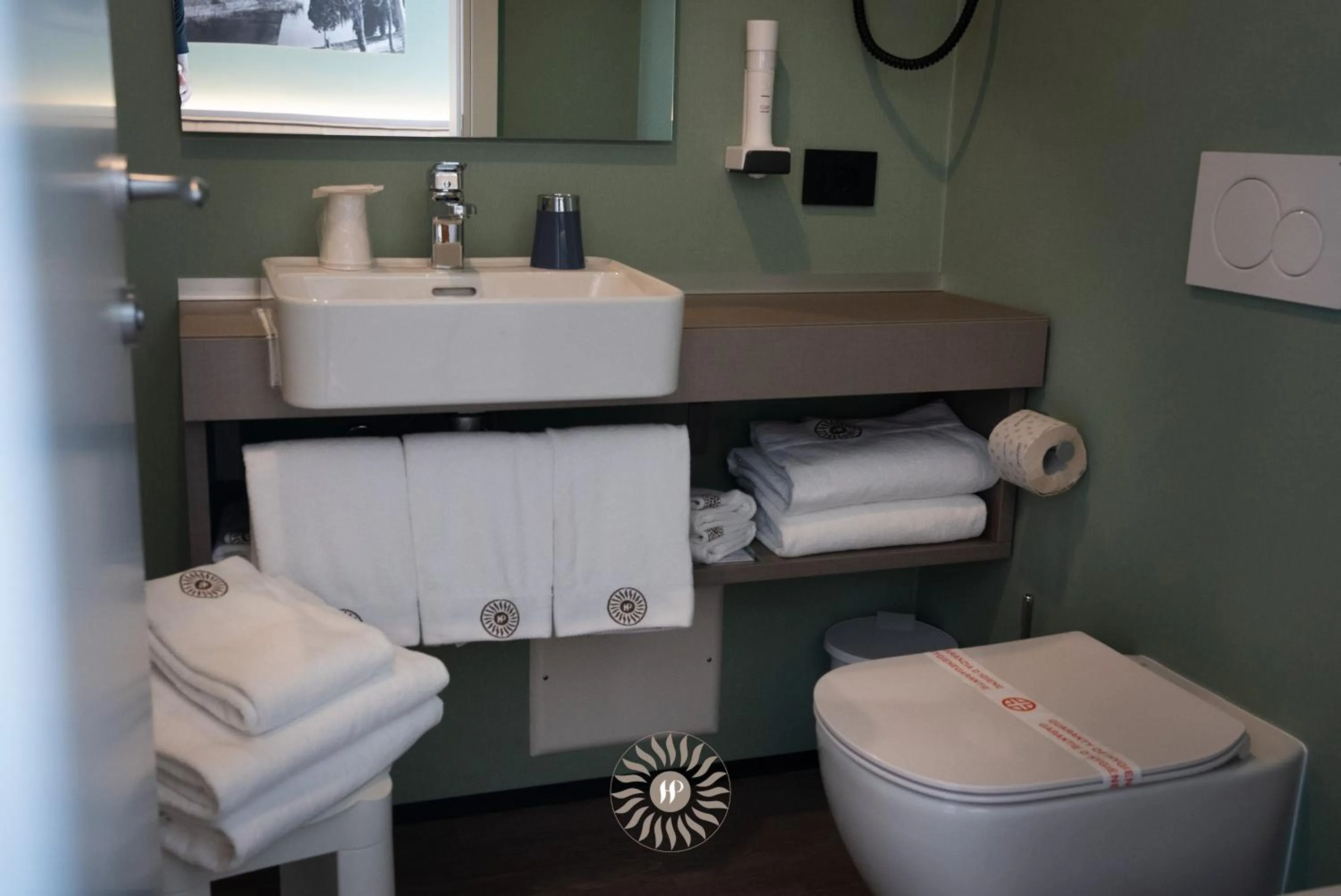 Toilet in Hotel Puccini