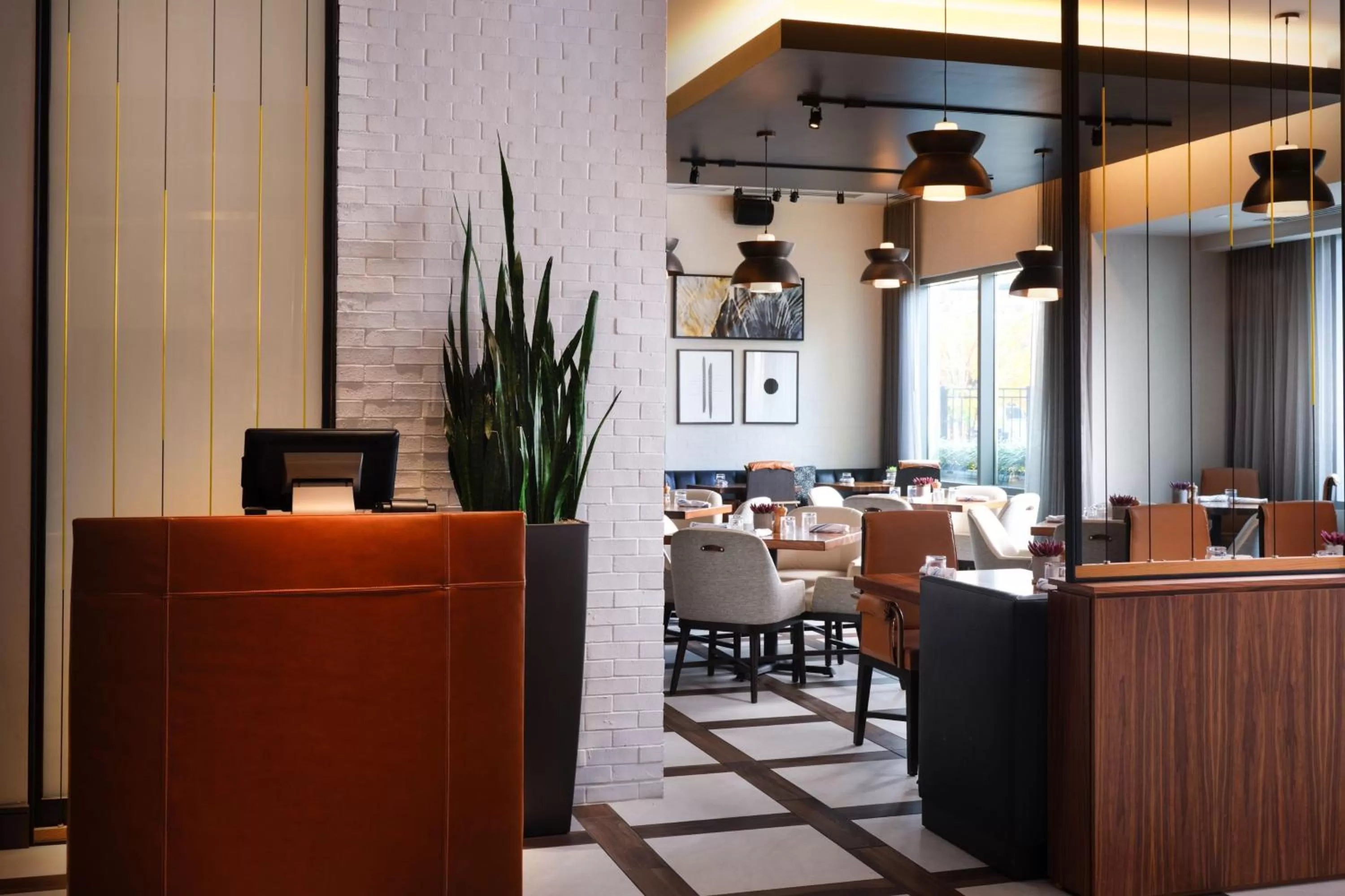 Lounge or bar in Nashville Marriott at Vanderbilt University