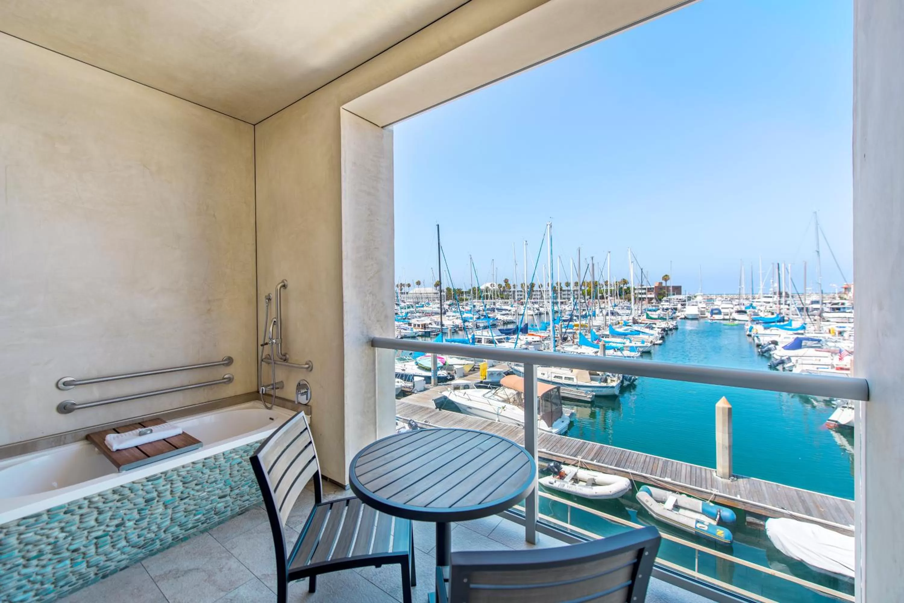 Balcony/Terrace in Shade Hotel Redondo Beach