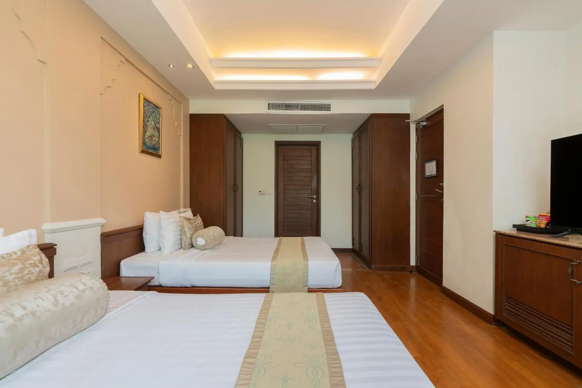 Bedroom, Bed in Ravindra Beach Resort & Spa - SHA Extra Plus