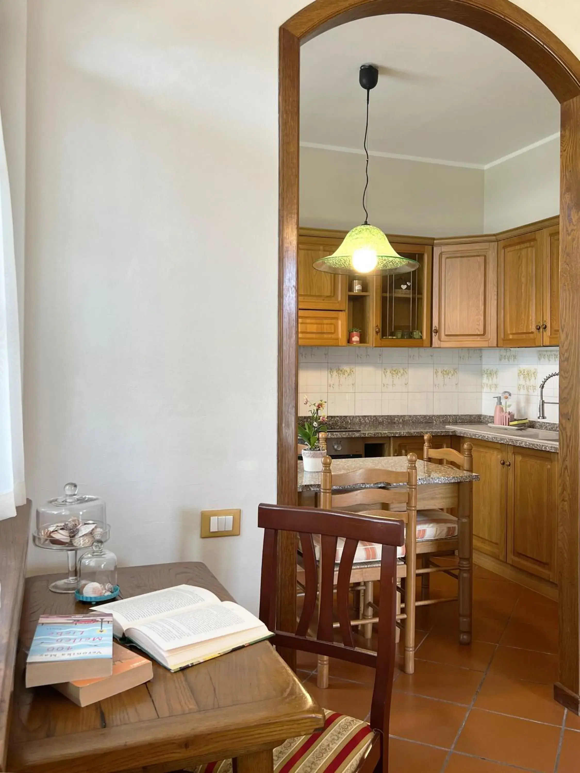 Living room, Kitchen/Kitchenette in Hotel Villa Tiziana