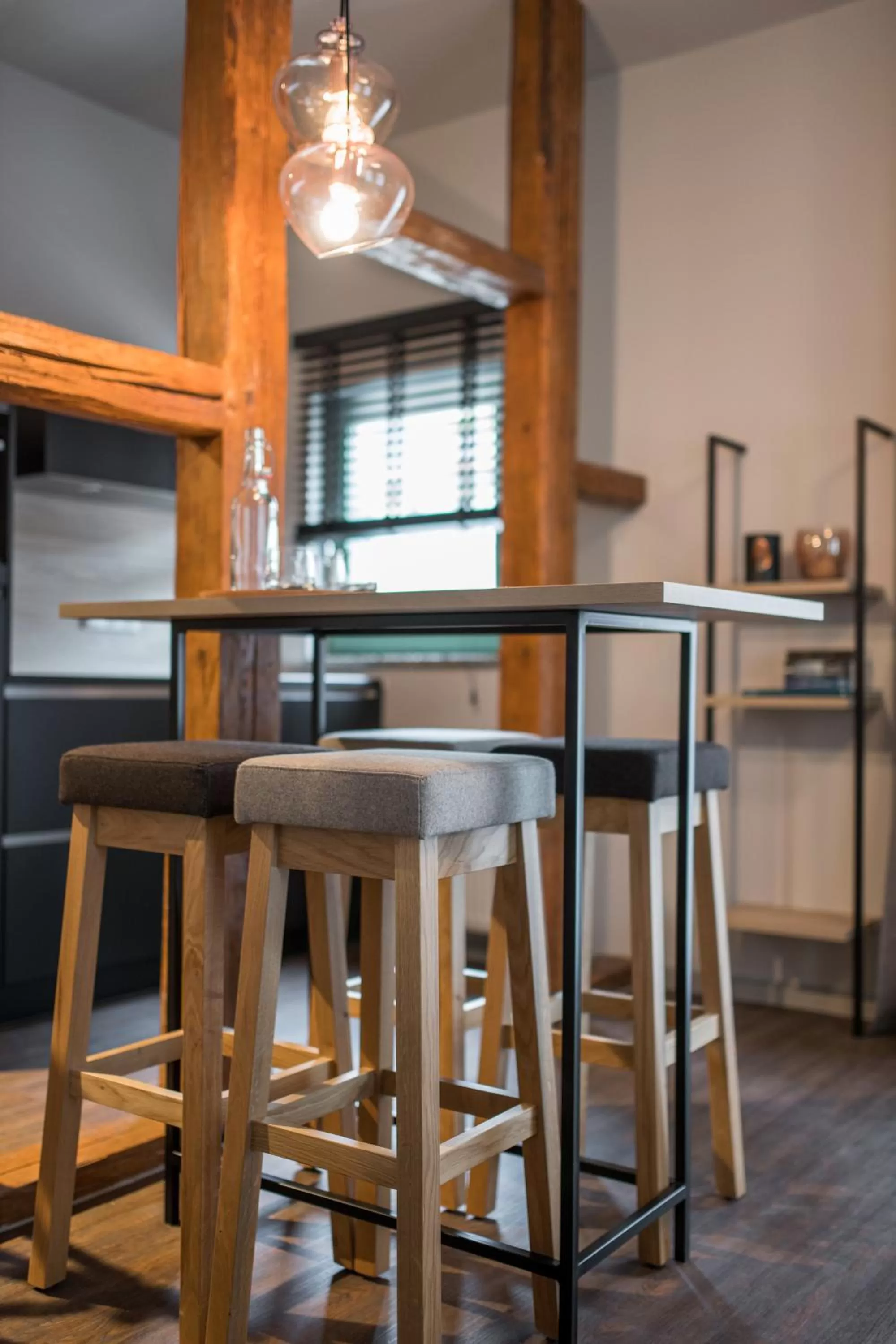 Kitchen or kitchenette in stattHotel Weimar