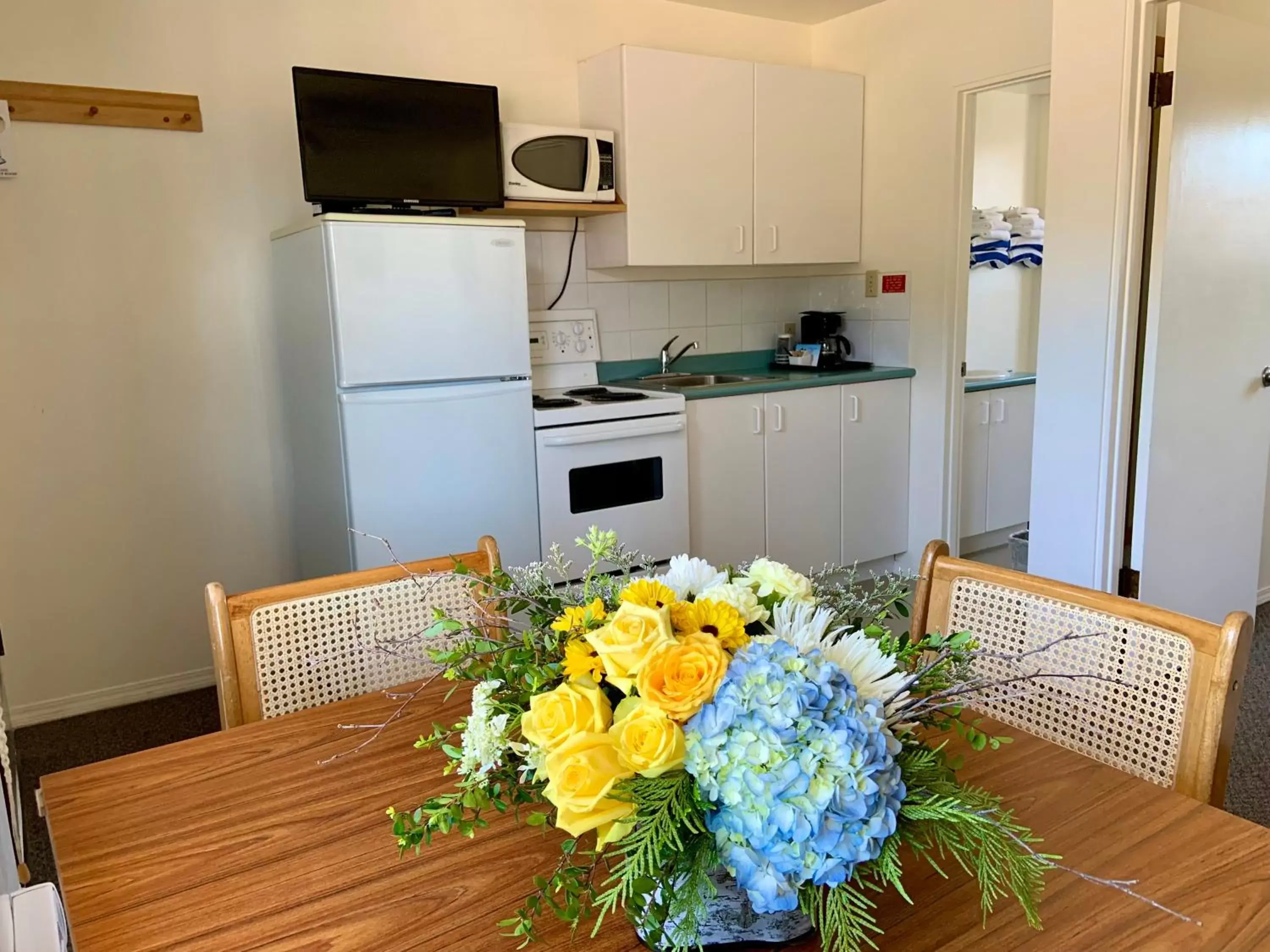 Kitchen or kitchenette, Kitchen/Kitchenette in Mountain Springs Motel