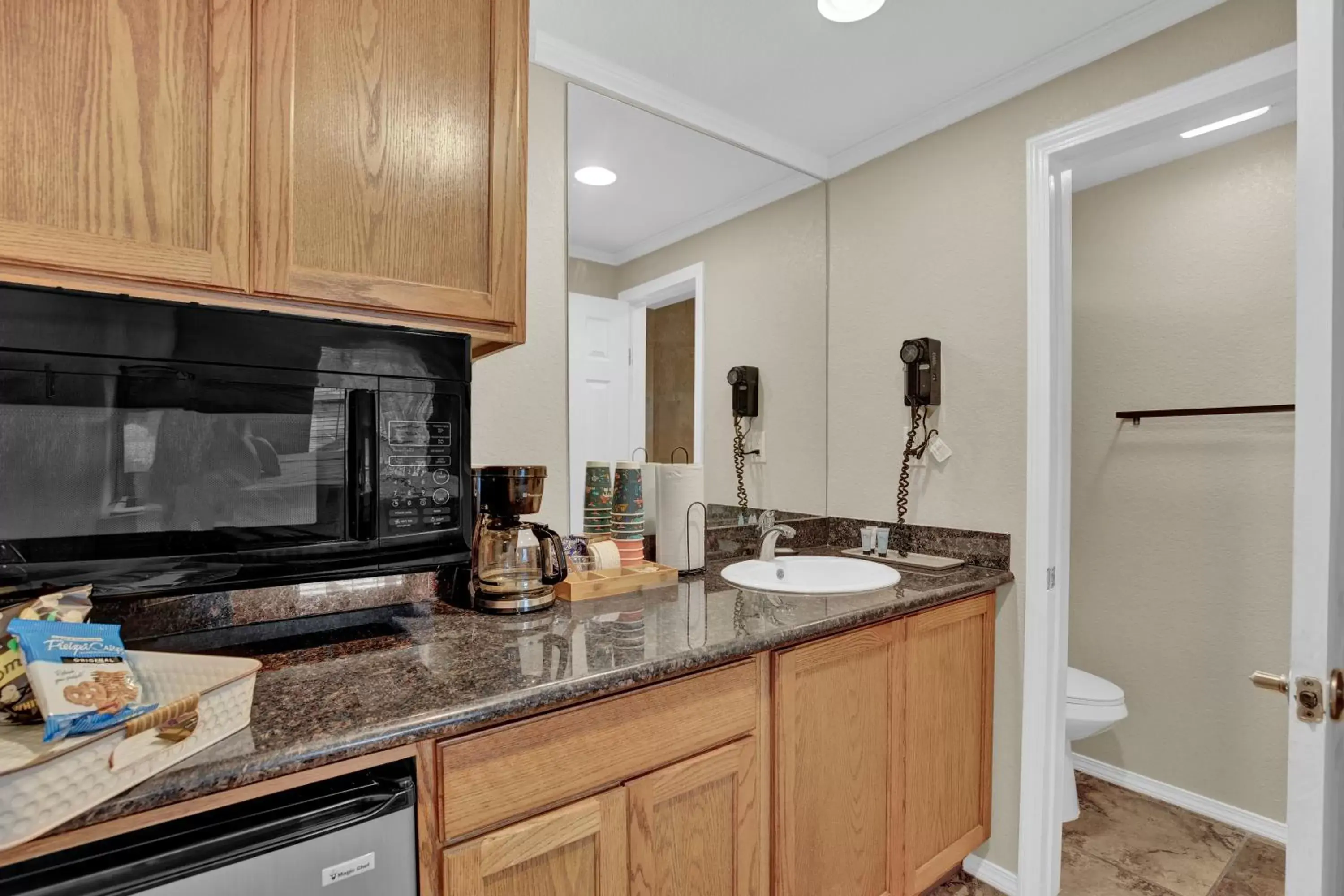 Bathroom in Maven's Inn & Grill