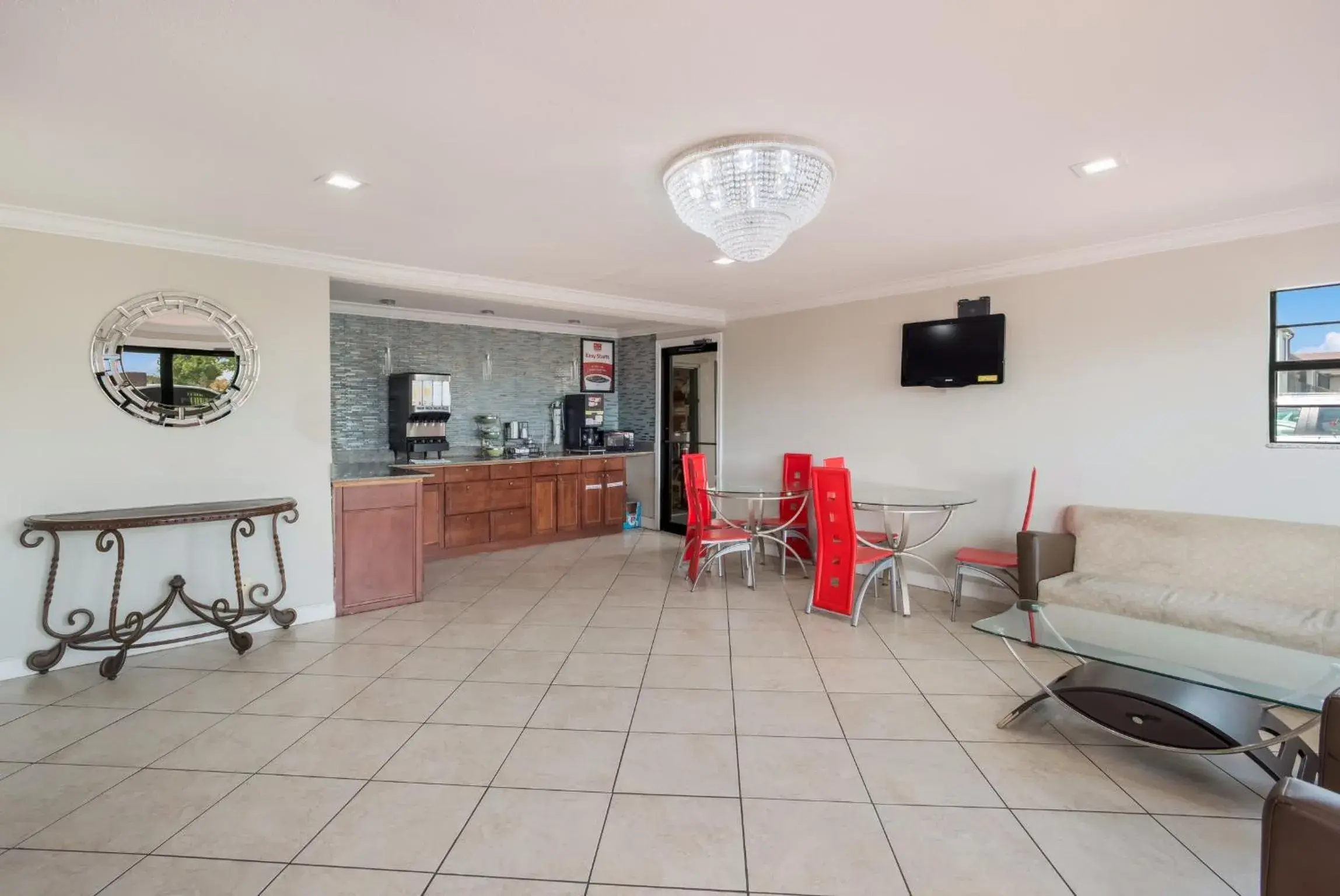 Seating Area in Econo Lodge Lake Charles University Area