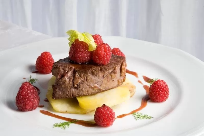 Food close-up in Hotel & Loisir Le Ruote