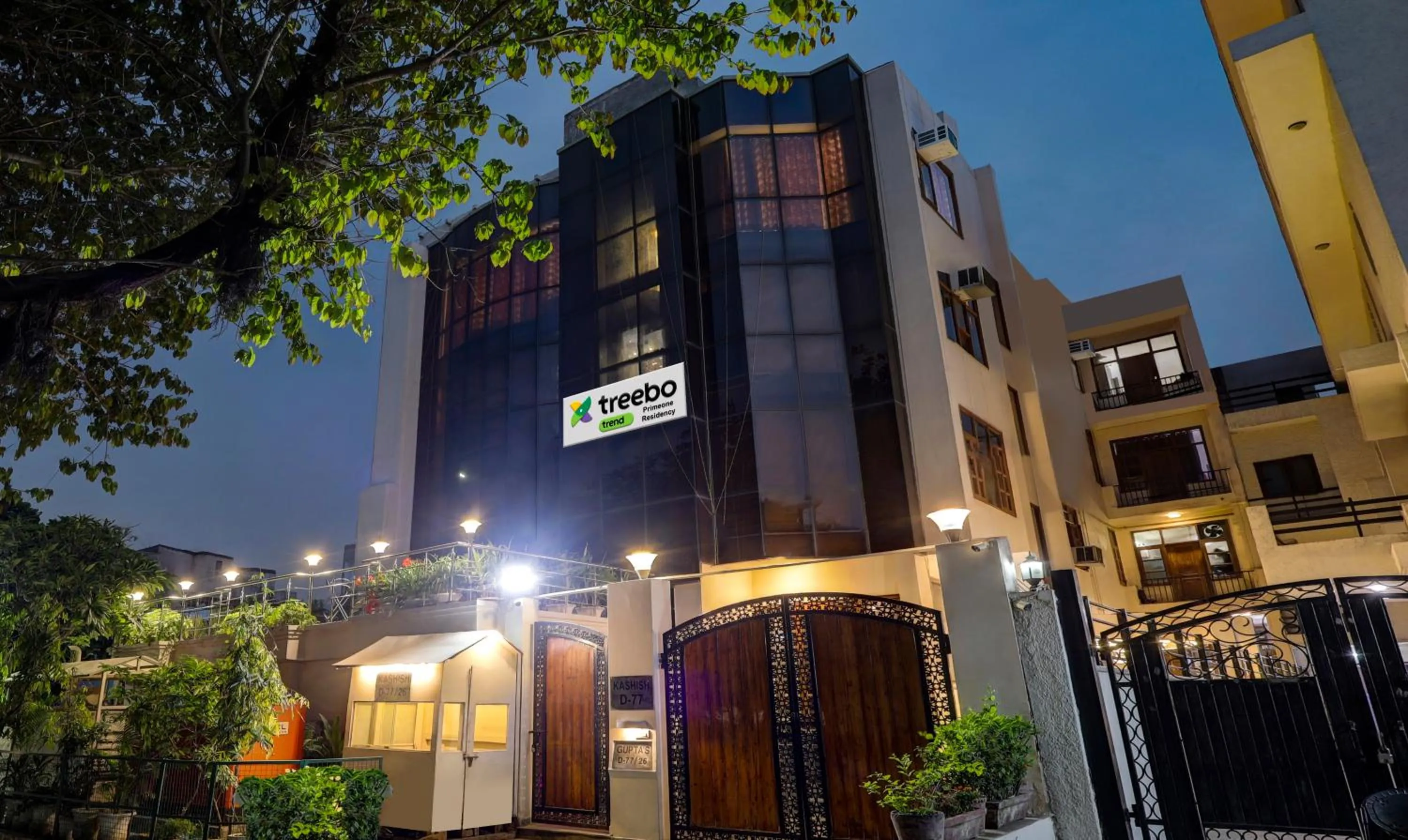 Property building in Treebo Primeone