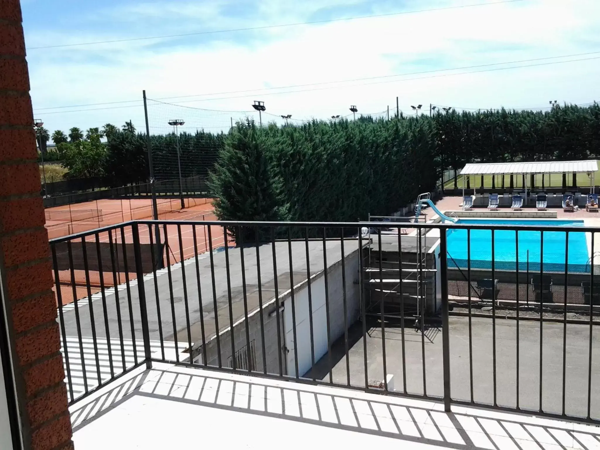 Pool View in B&B Sportfoggia