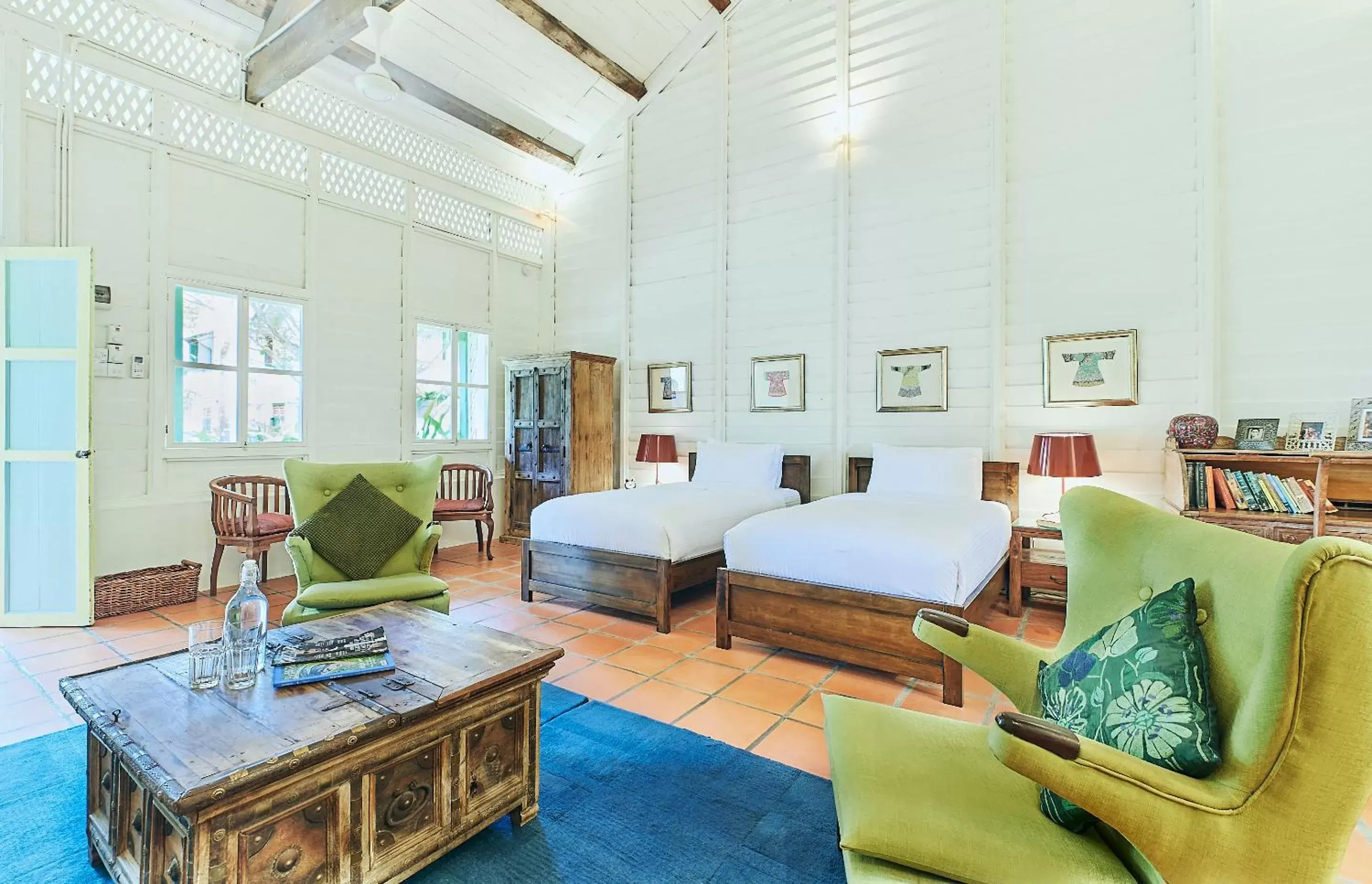 Bedroom in Temple Tree Resort