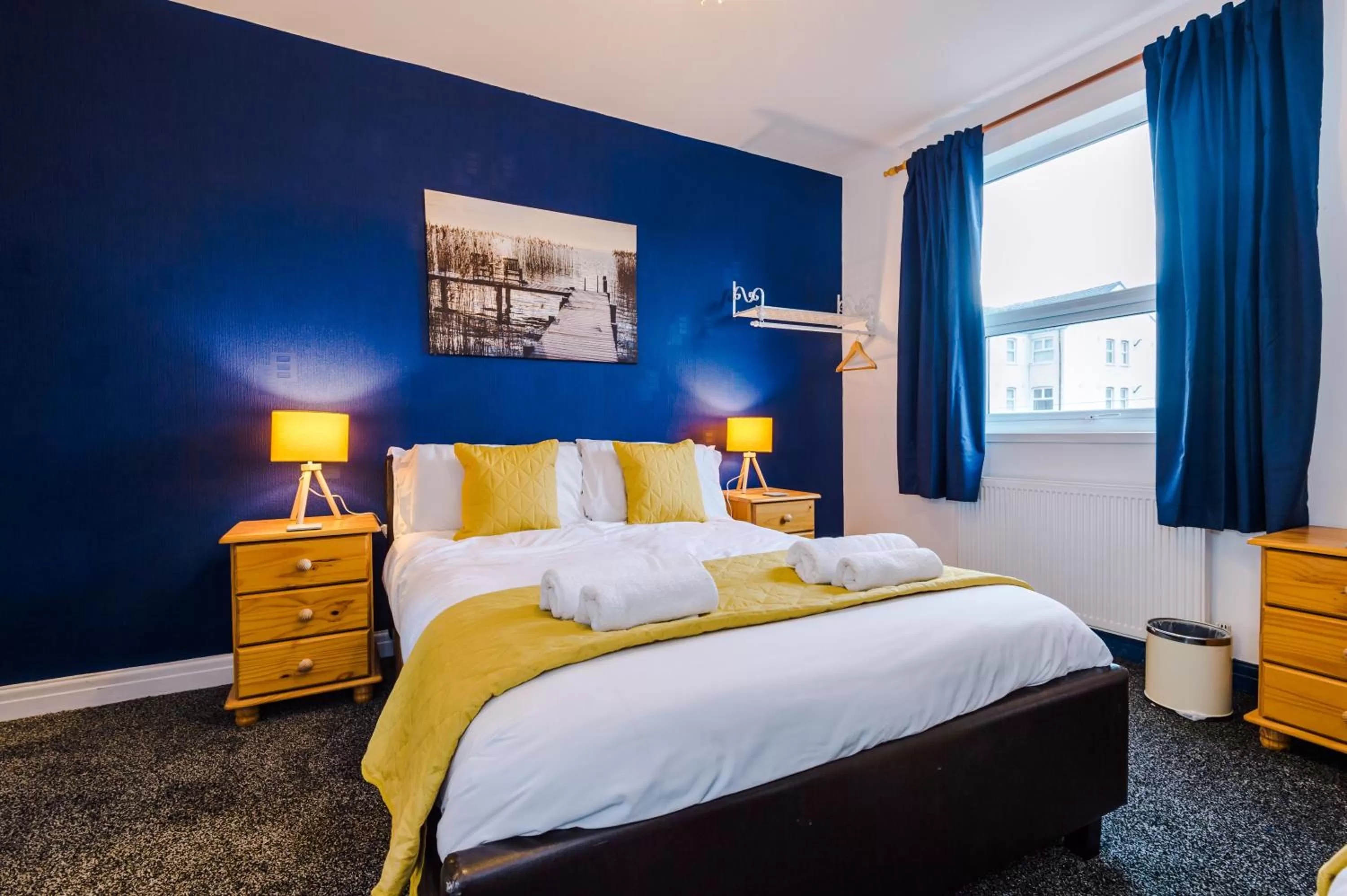 Bed in Pebbles Guest House