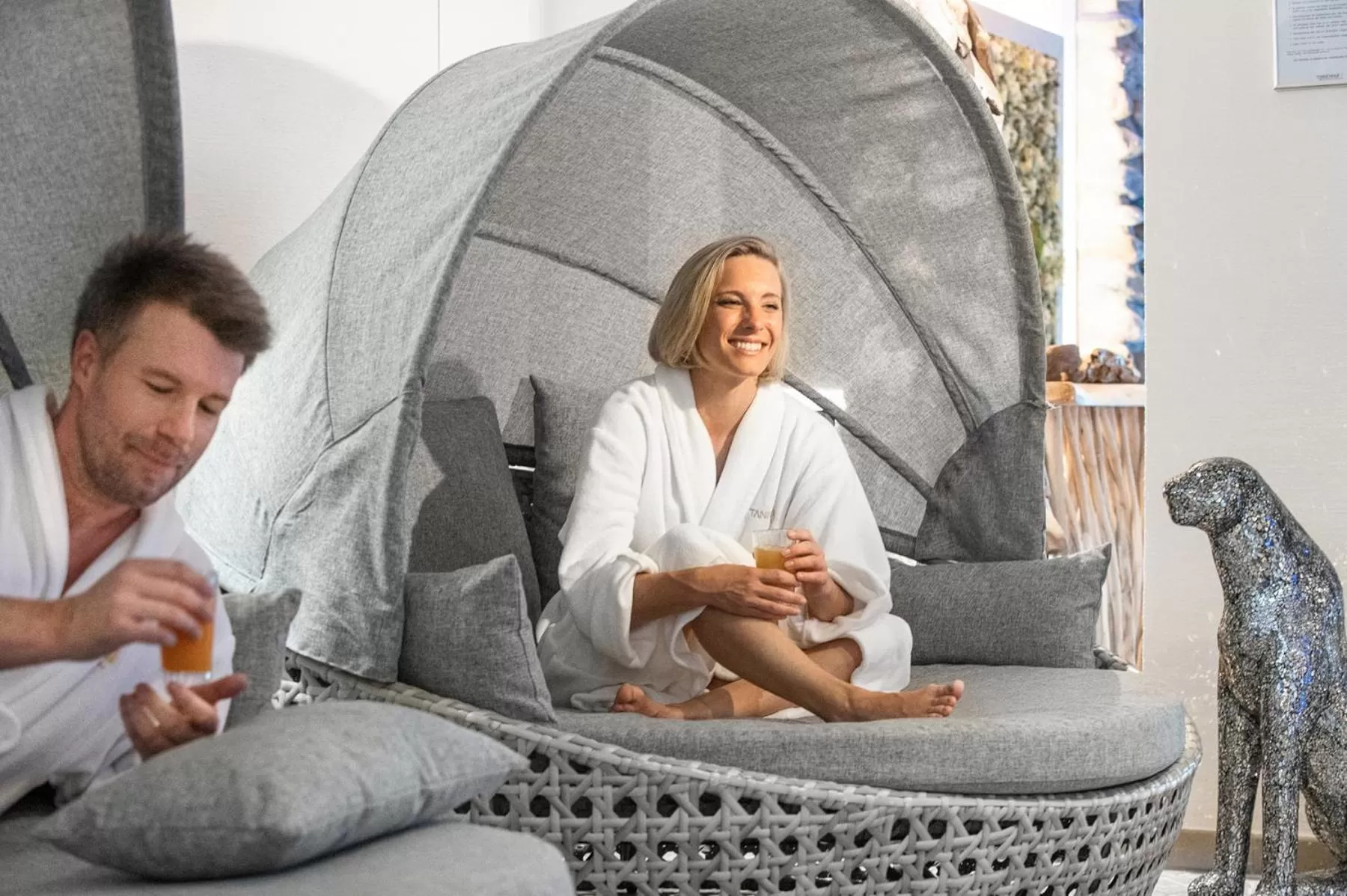 Swimming pool in Alpines Lifestyle Hotel Tannenhof