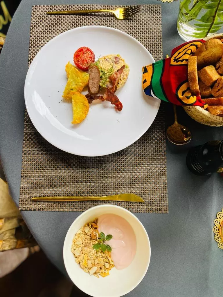 Food in Charming Eco-Homestay near Kilimanjaro International Airport