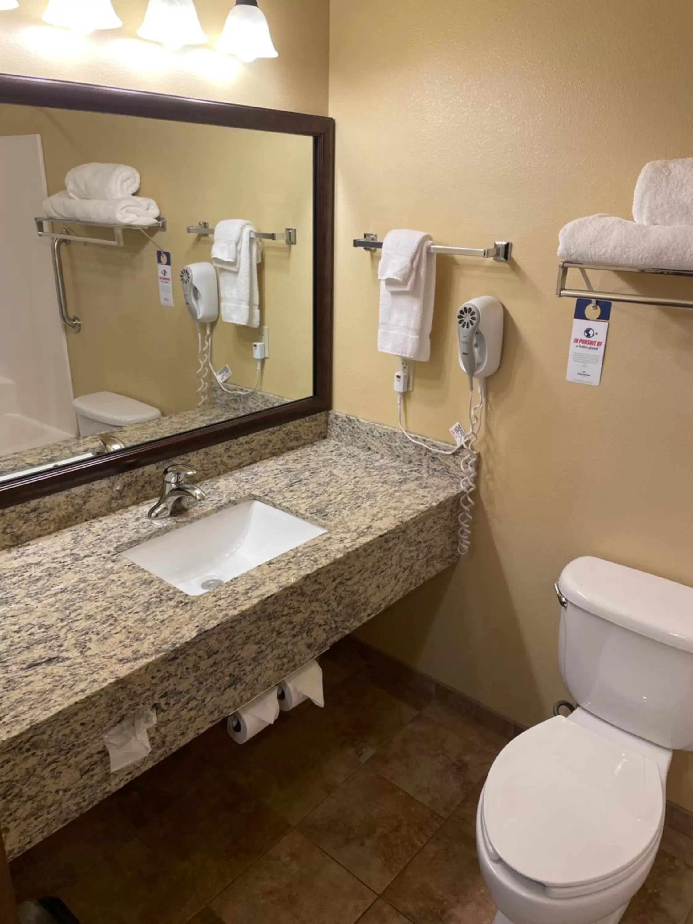 Bathroom in AmericInn by Wyndham Fargo Medical Center