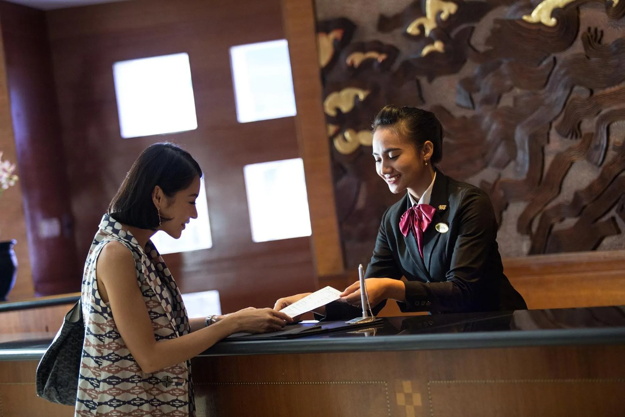 Staff in Hotel Santika Premiere Semarang