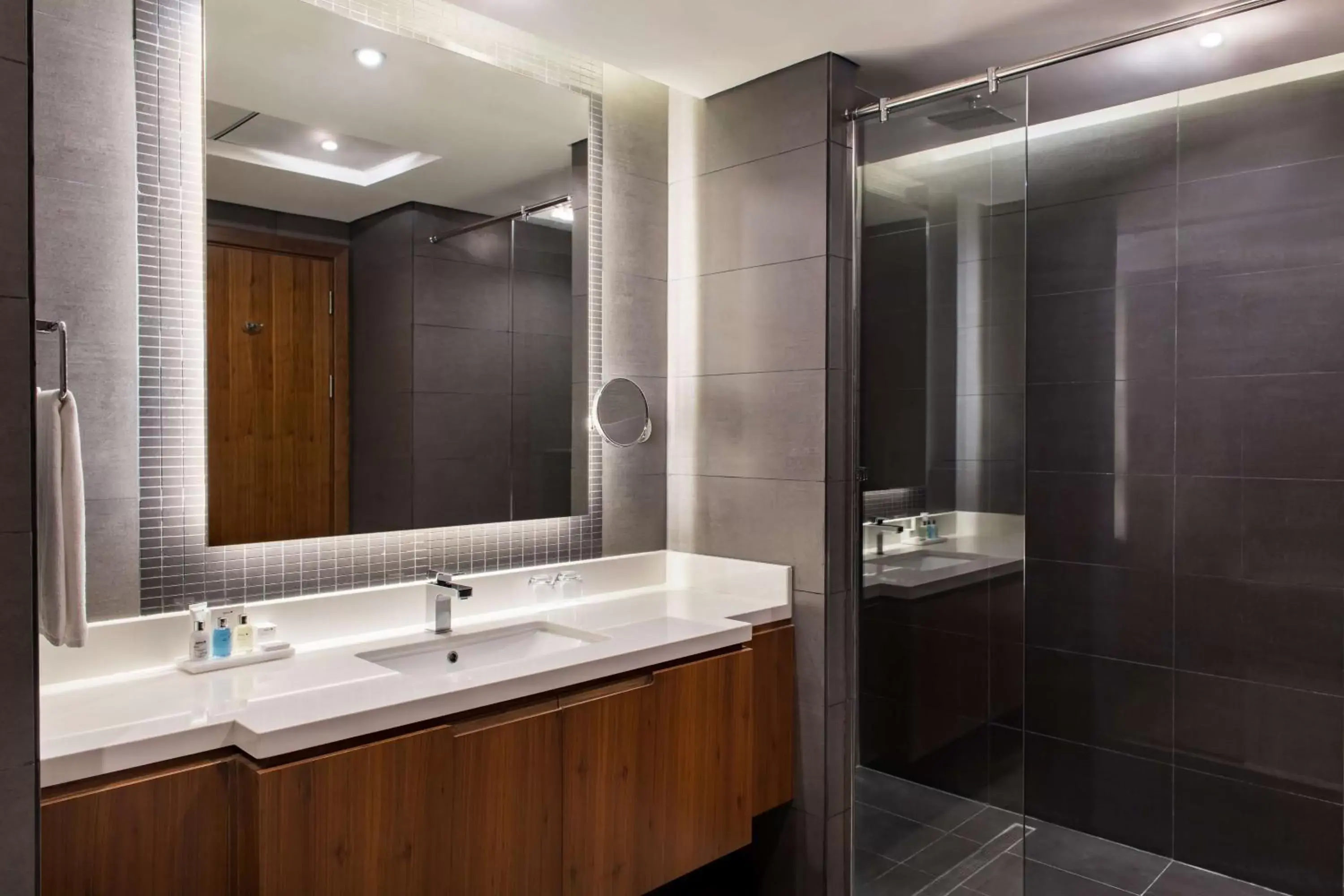 Shower, Bathroom in Radisson Blu Hotel, Dubai Canal View