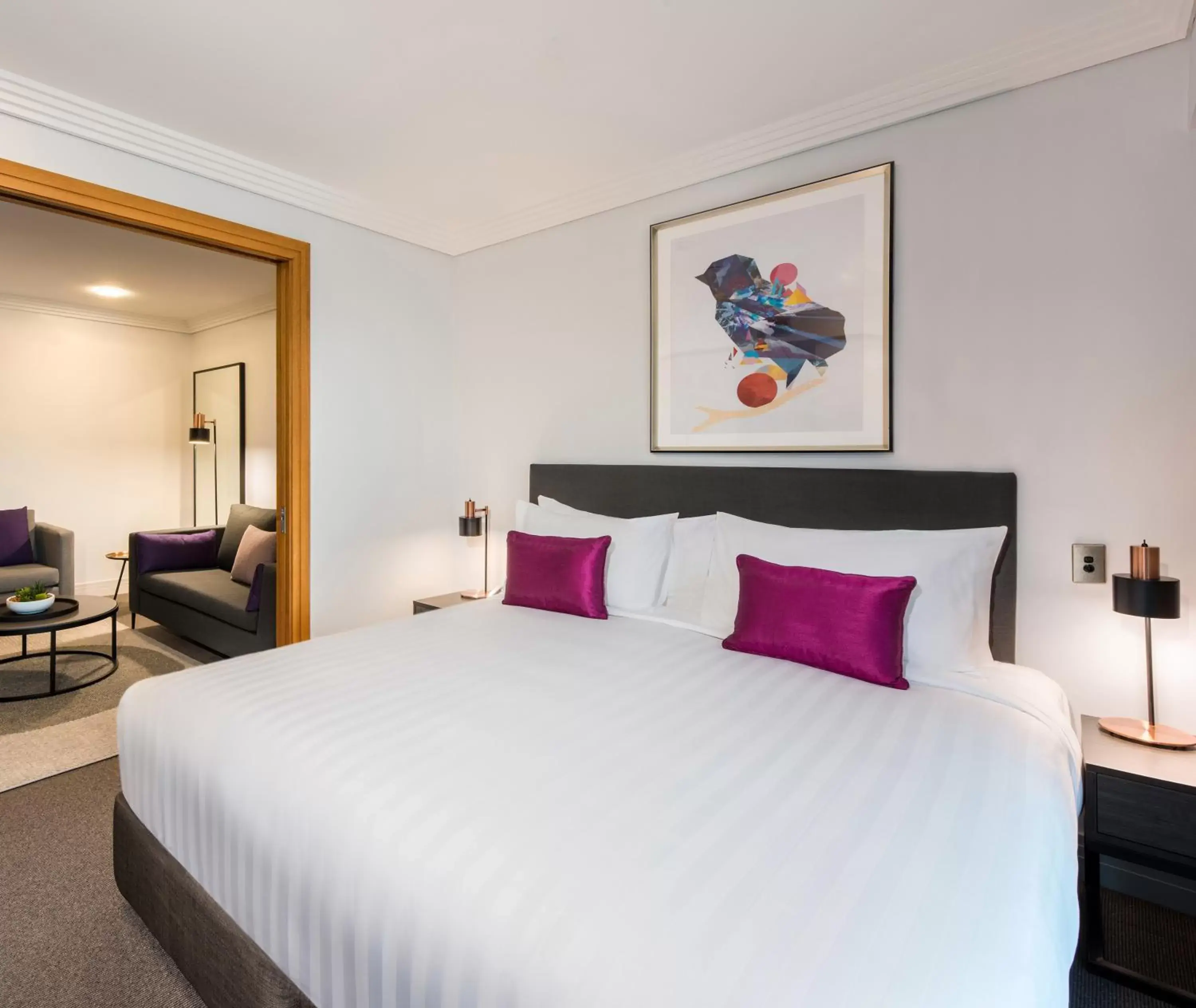 Bedroom, Bed in Avani Metropolis Auckland Residences