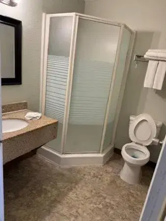 Bathroom in Capital O Hotel Richmond Hill/Savannah area I-95