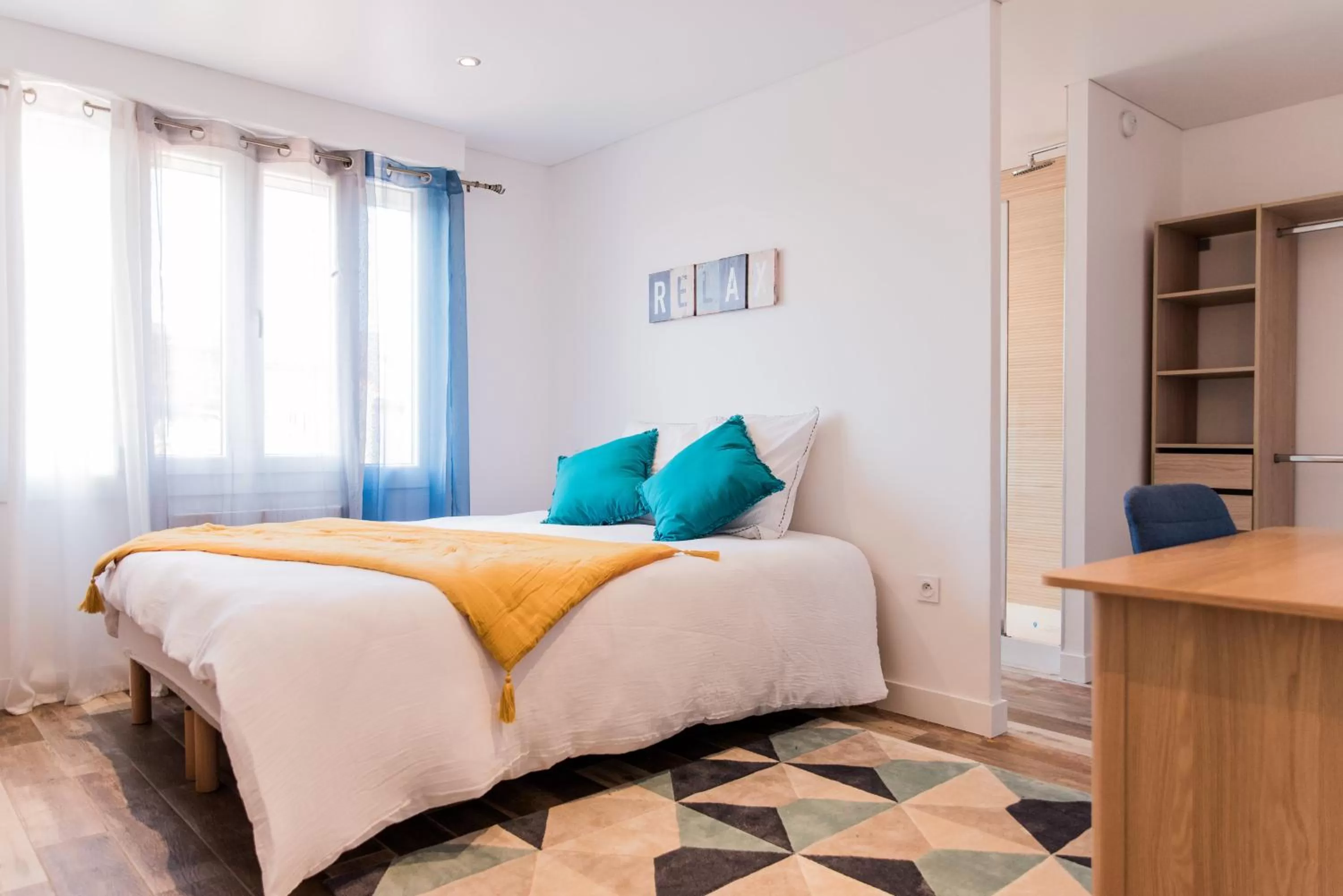 Bed in **Auberge de l'Aude**