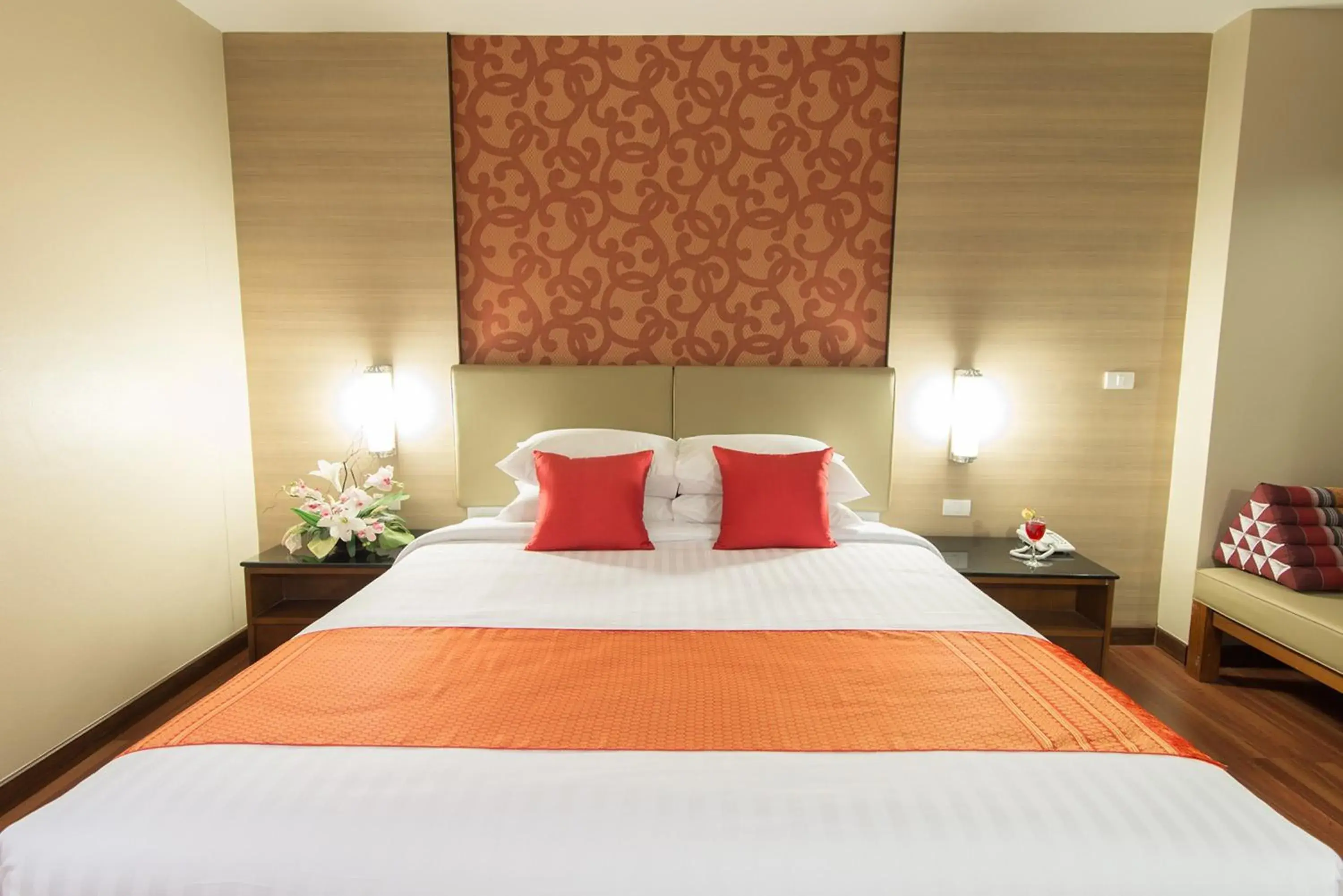 Bed in Marsi Hotel