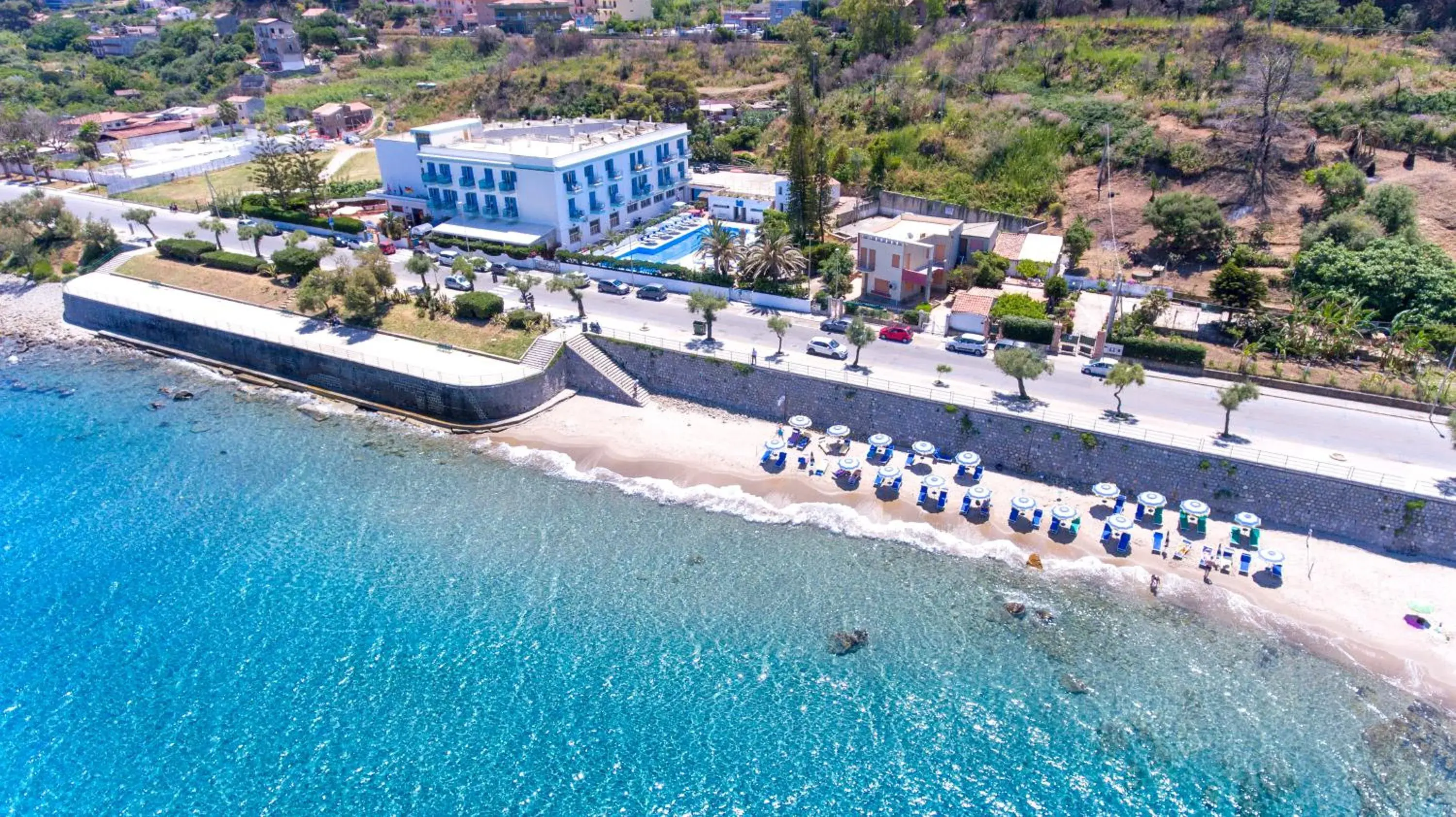 Sea view, Bird's-eye View in Hotel Tourist