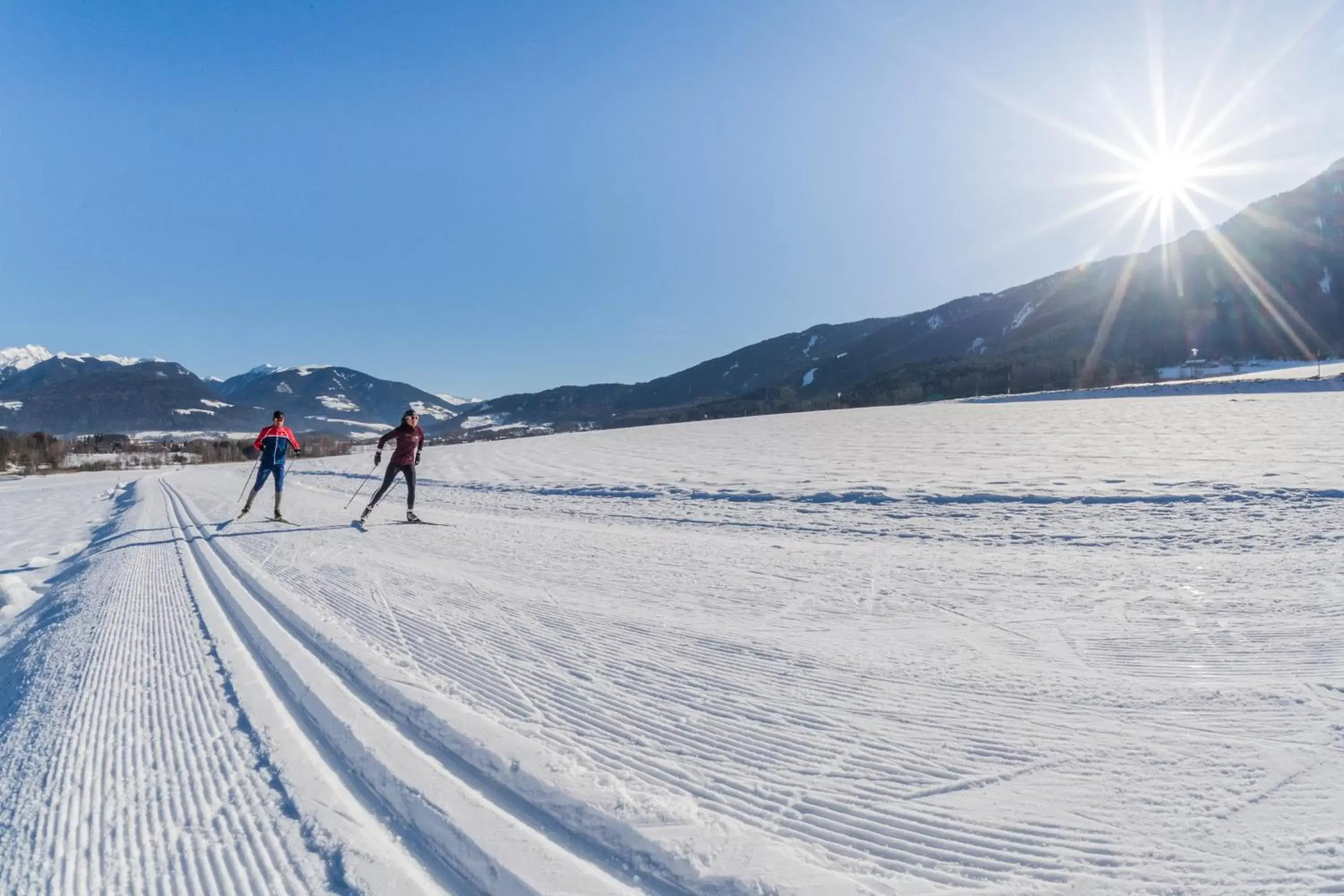 Sports, Skiing in Corso am Graben