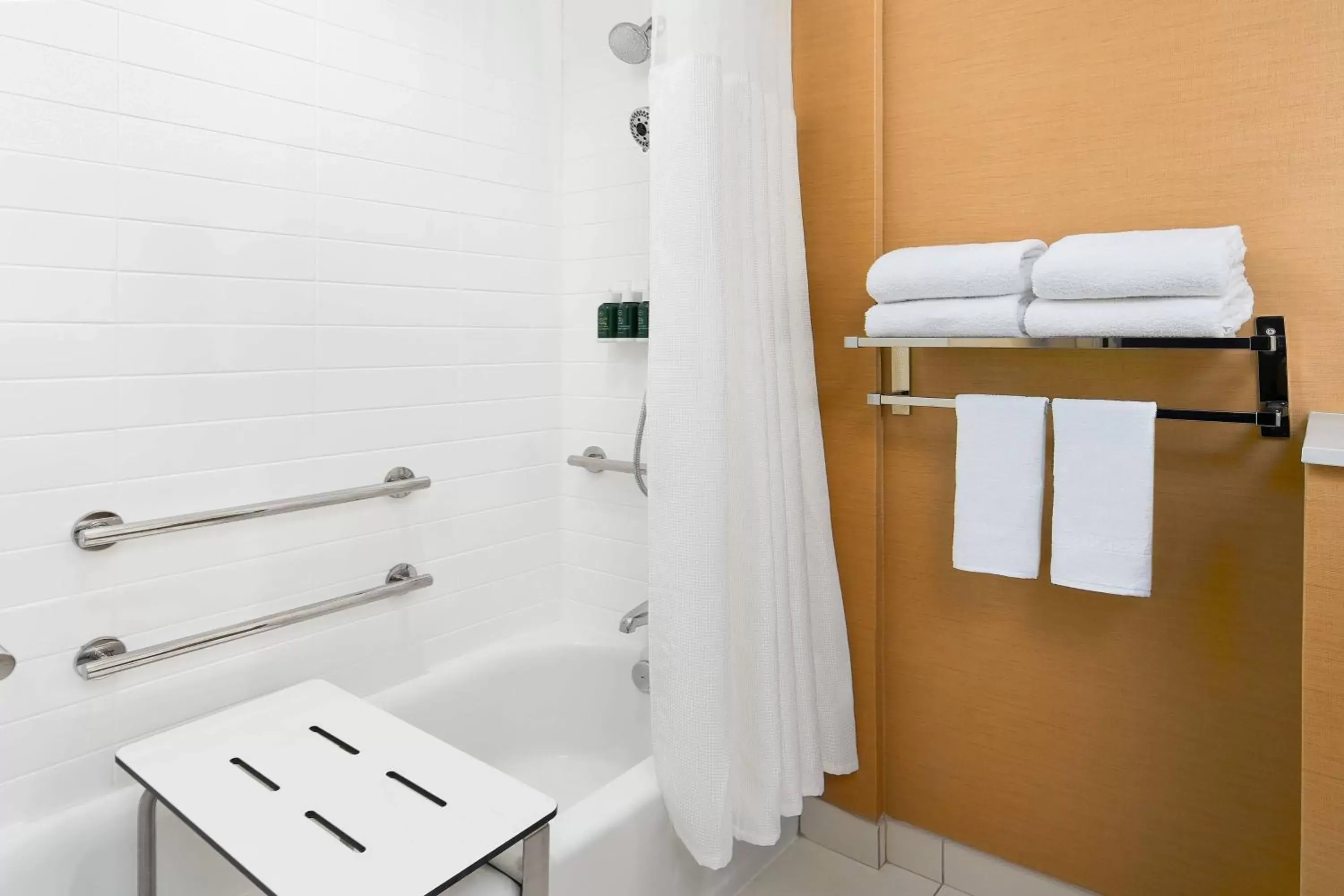 Bathroom in Fairfield Inn & Suites by Marriott Fresno Yosemite International Airport