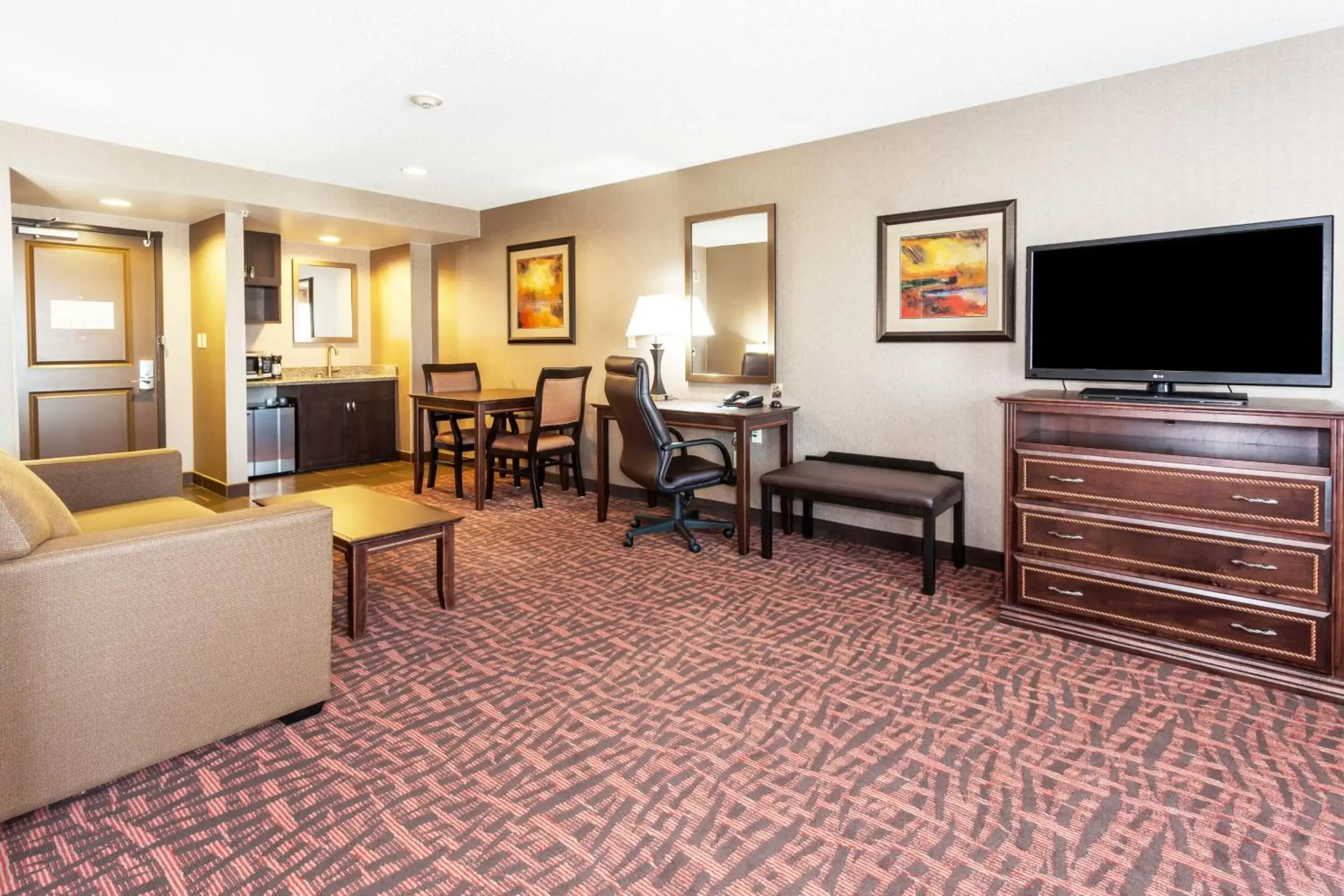 TV and multimedia, TV/Entertainment Center in Holiday Inn Express Hotel & Suites Cheyenne, an IHG Hotel