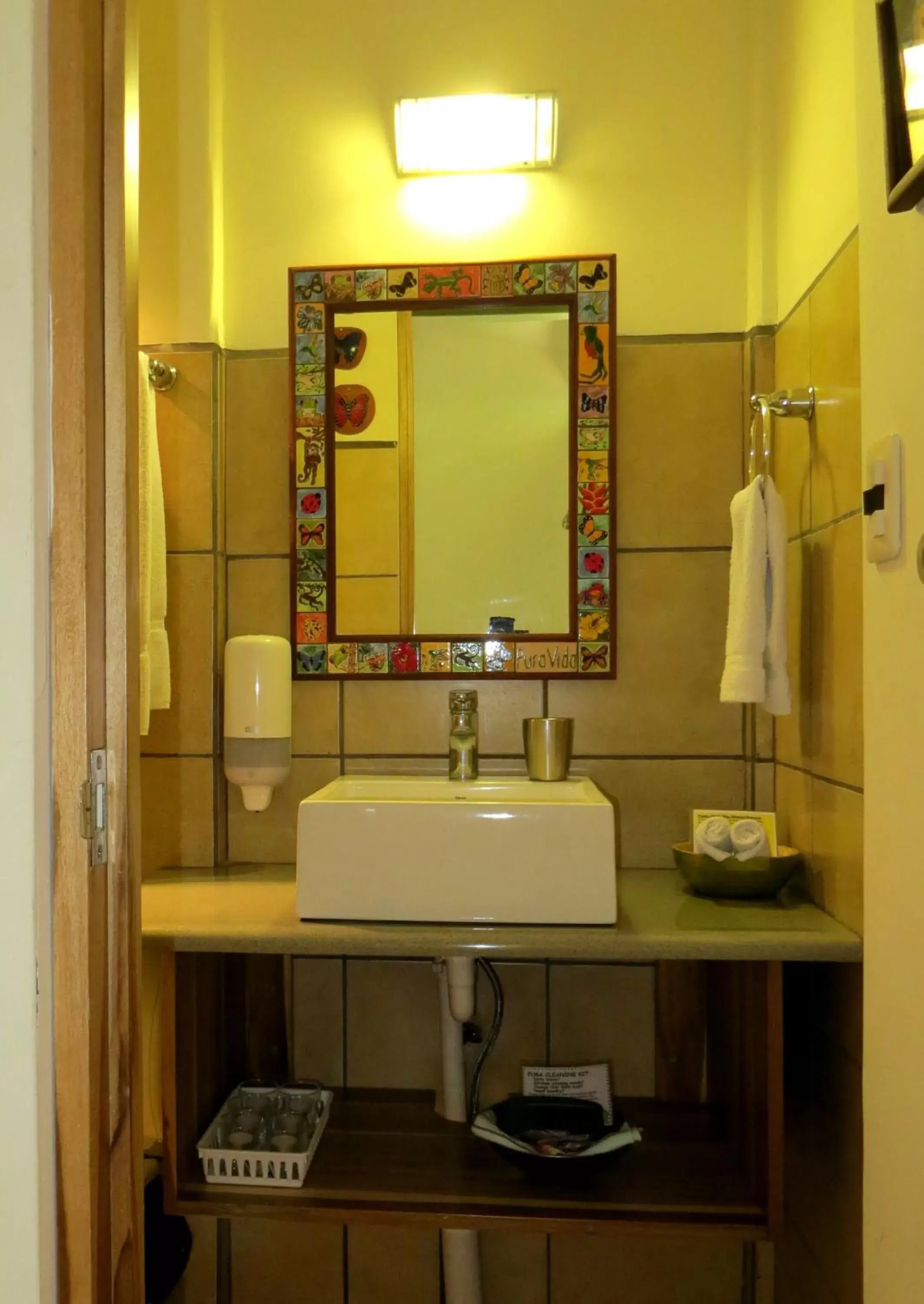 Bathroom in Pura Vida Hotel