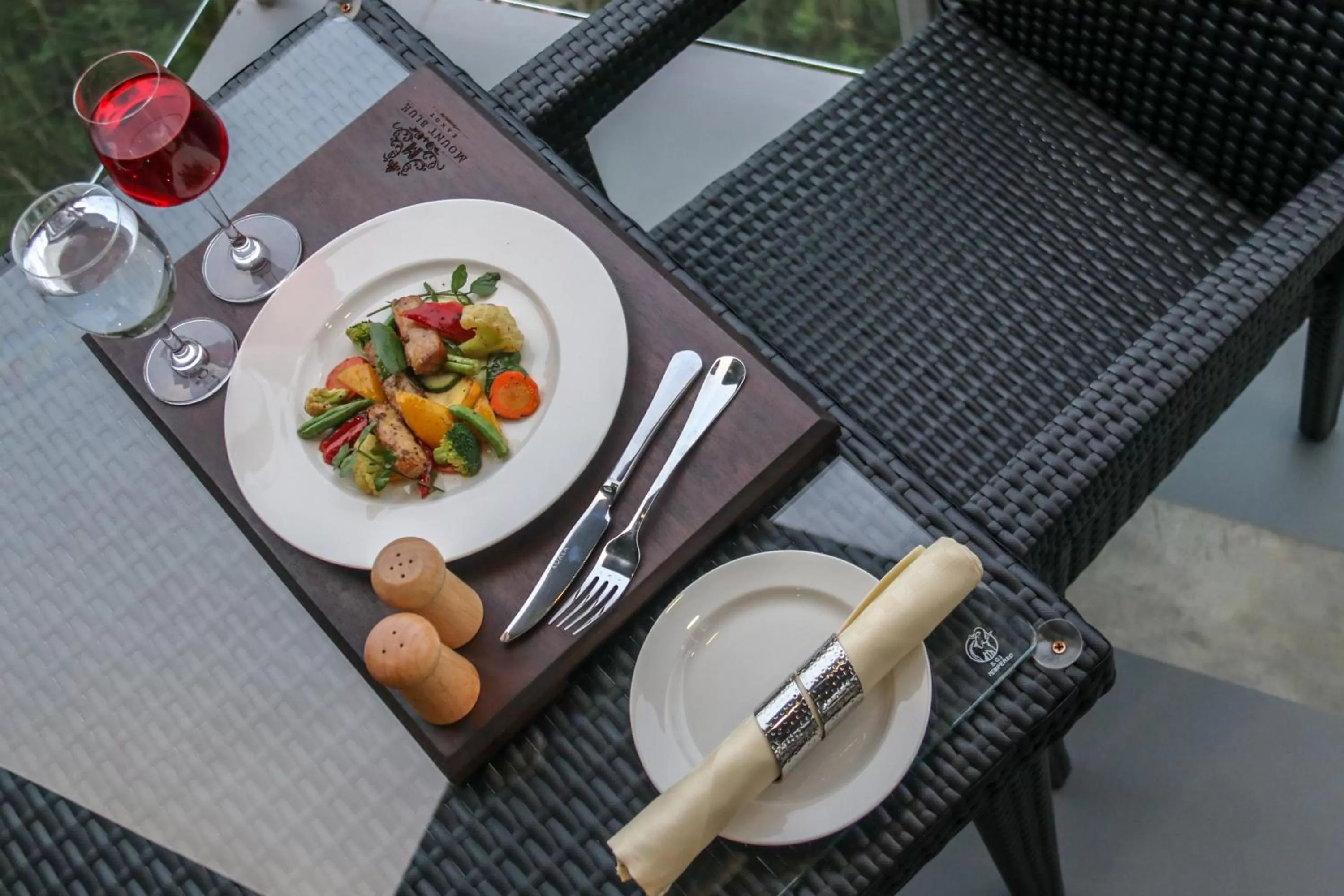 Breakfast in Mount Blue Kandy