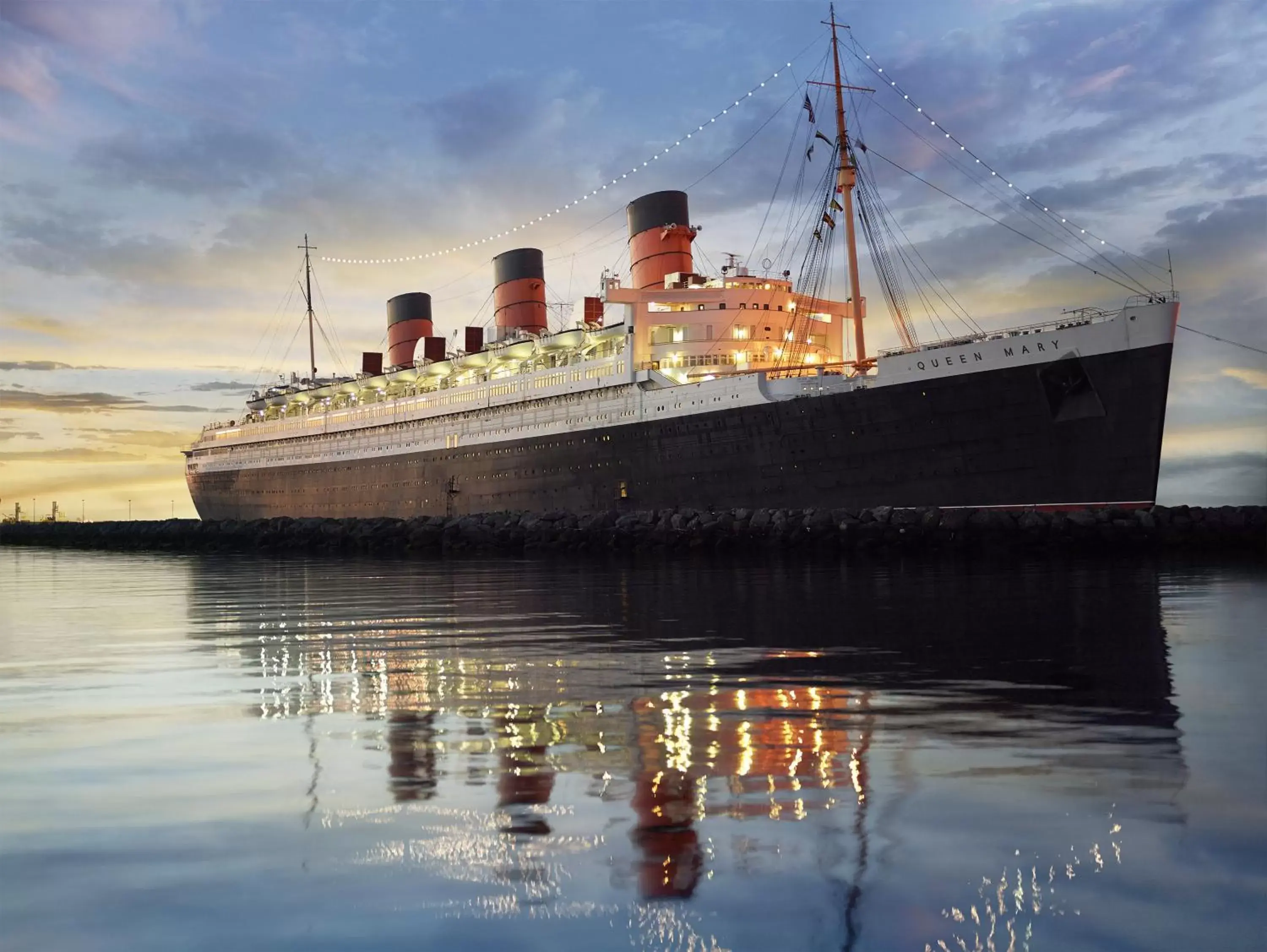 Natural landscape in The Queen Mary