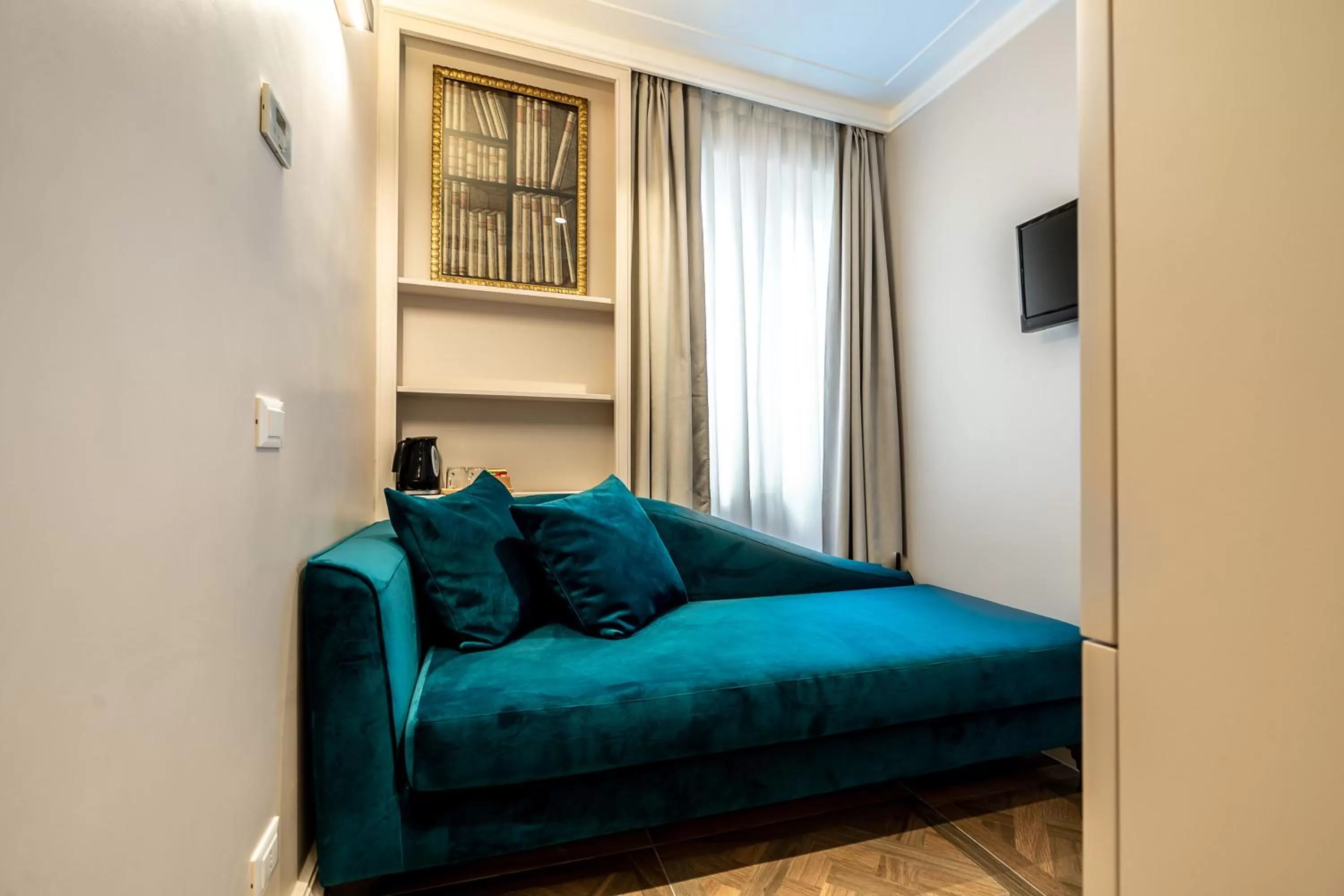 Bed in Hotel Smeraldo