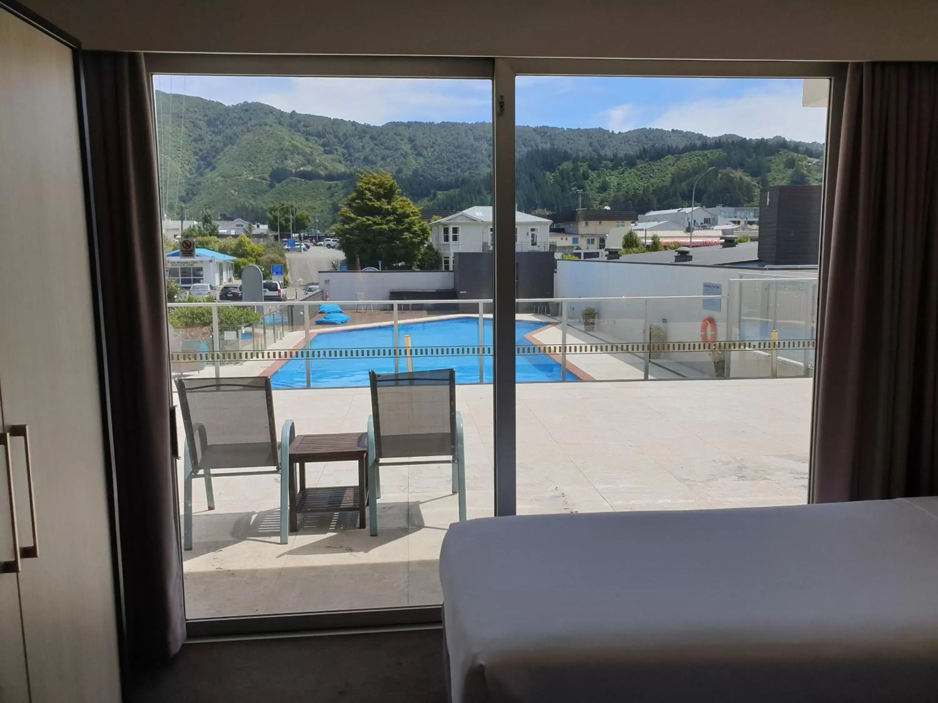 View (from property/room), Pool View in Picton Yacht Club Hotel