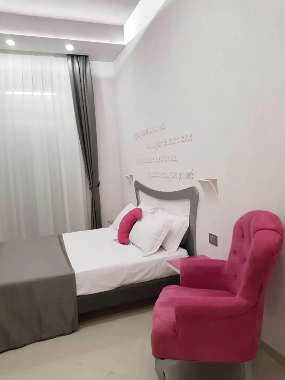 Bed in Hotel Nunù