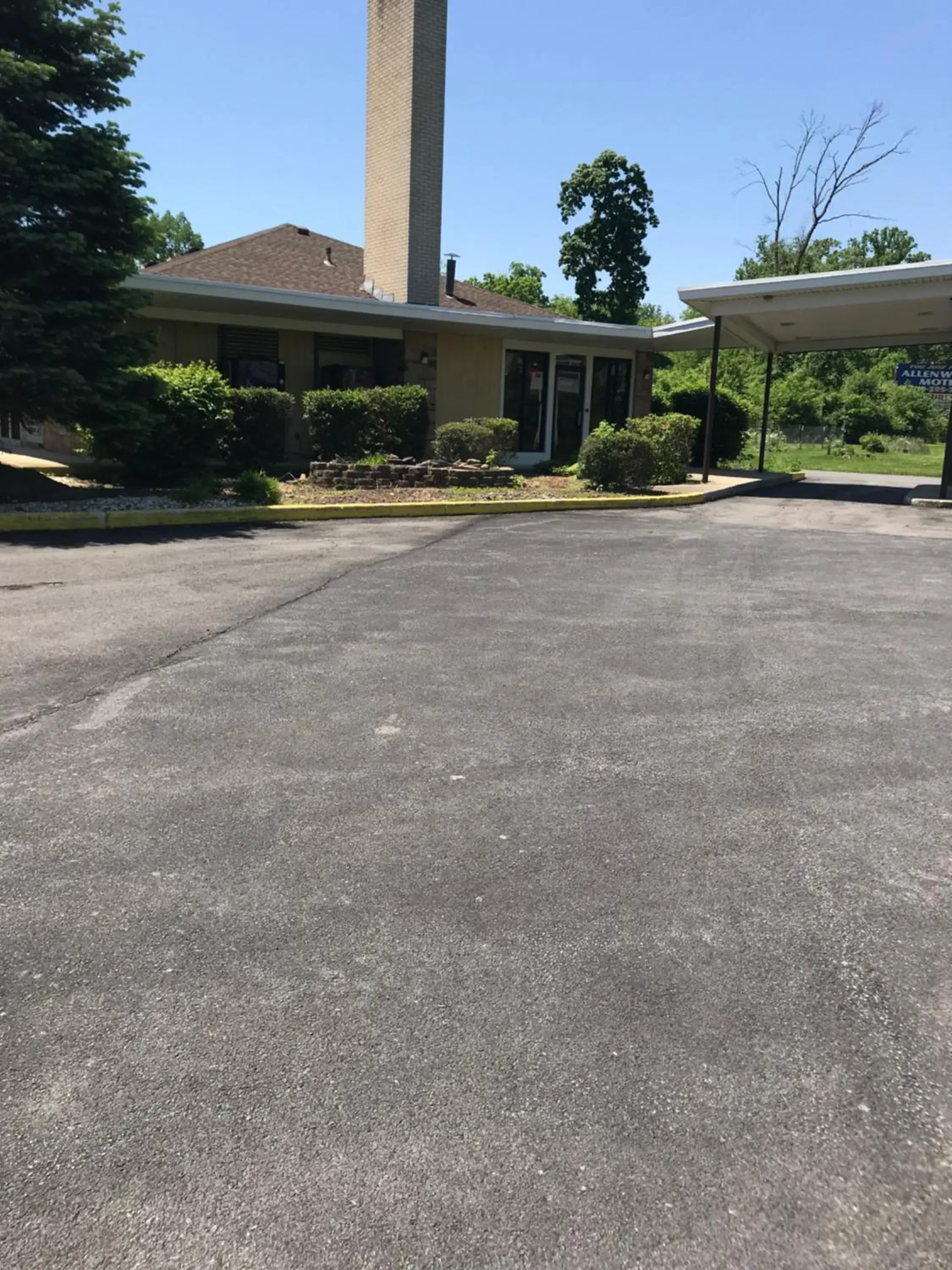 Property Building in Allenwood Motel