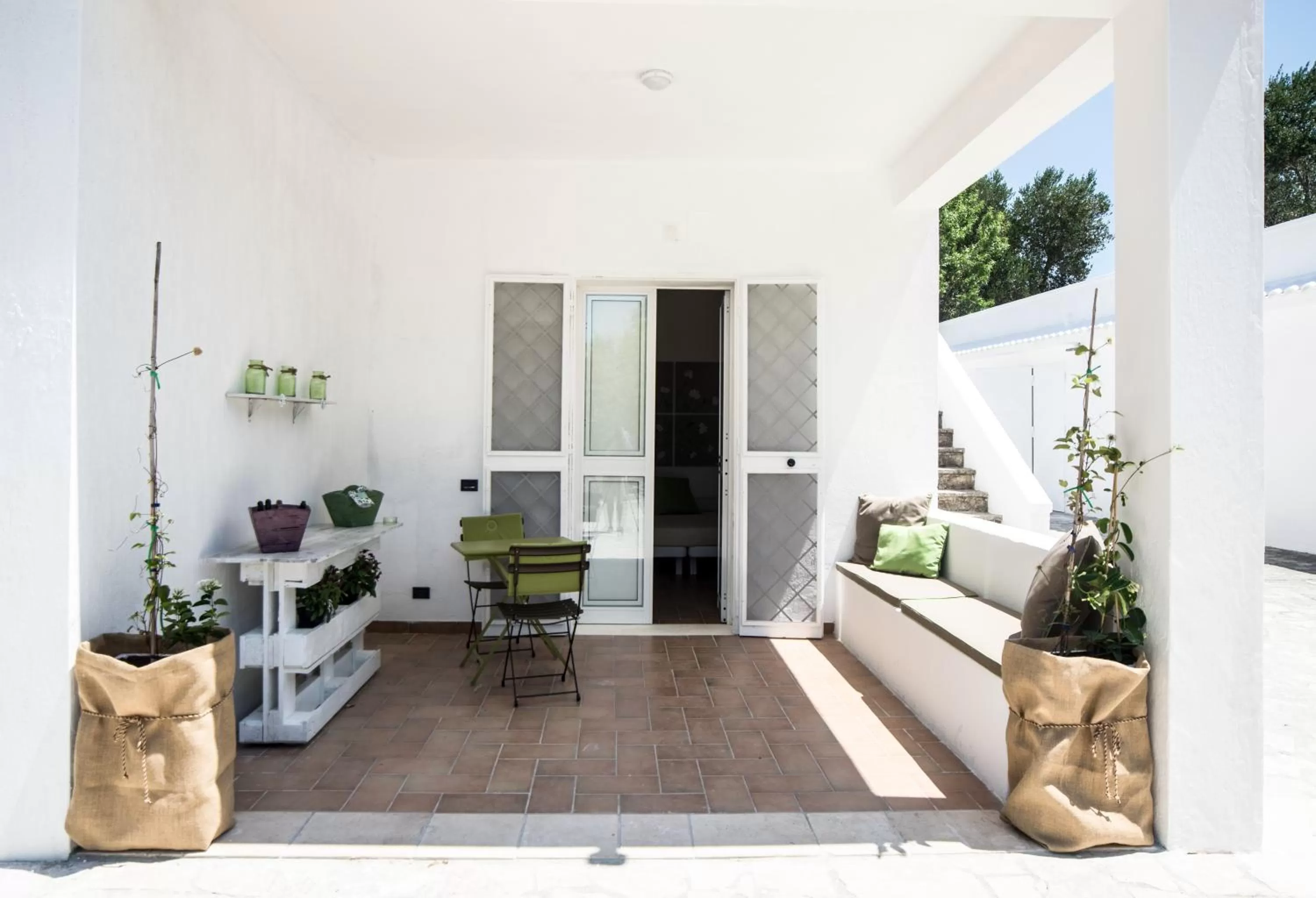 Patio in Relais Trulli Le Icone