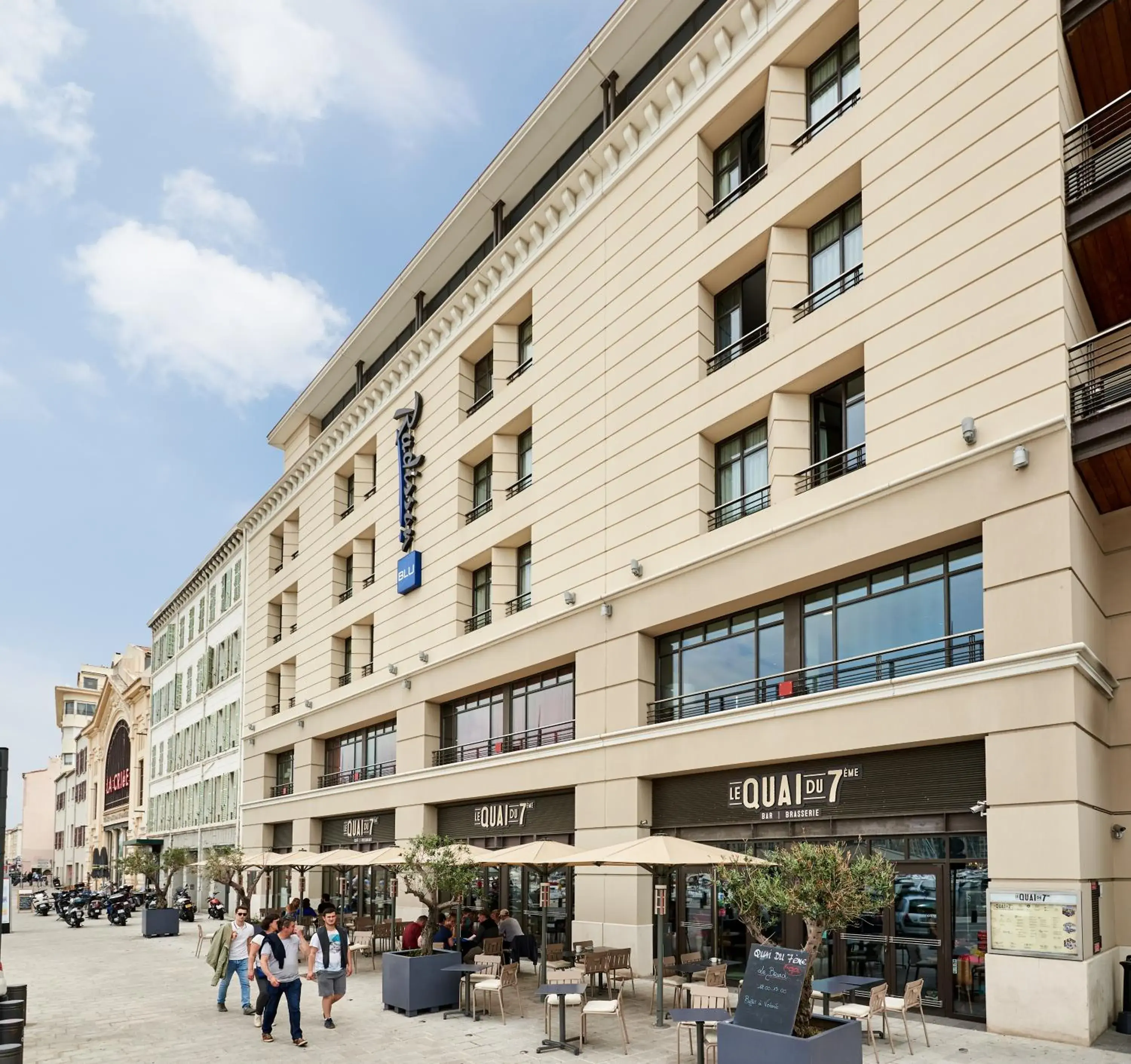 Facade/entrance, Property Building in Radisson Blu Hotel Marseille Vieux Port