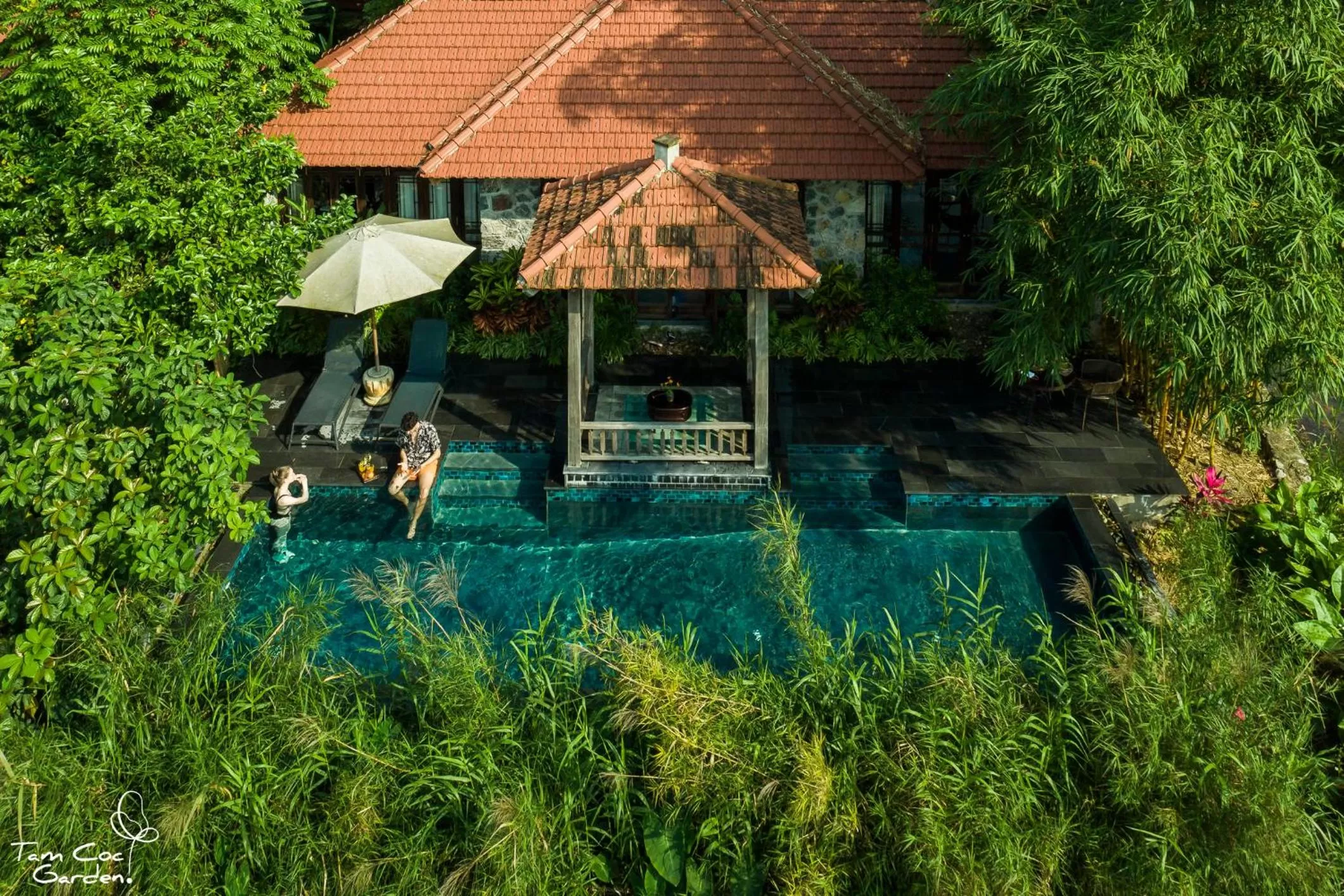 Swimming pool in Tam Coc Garden Resort