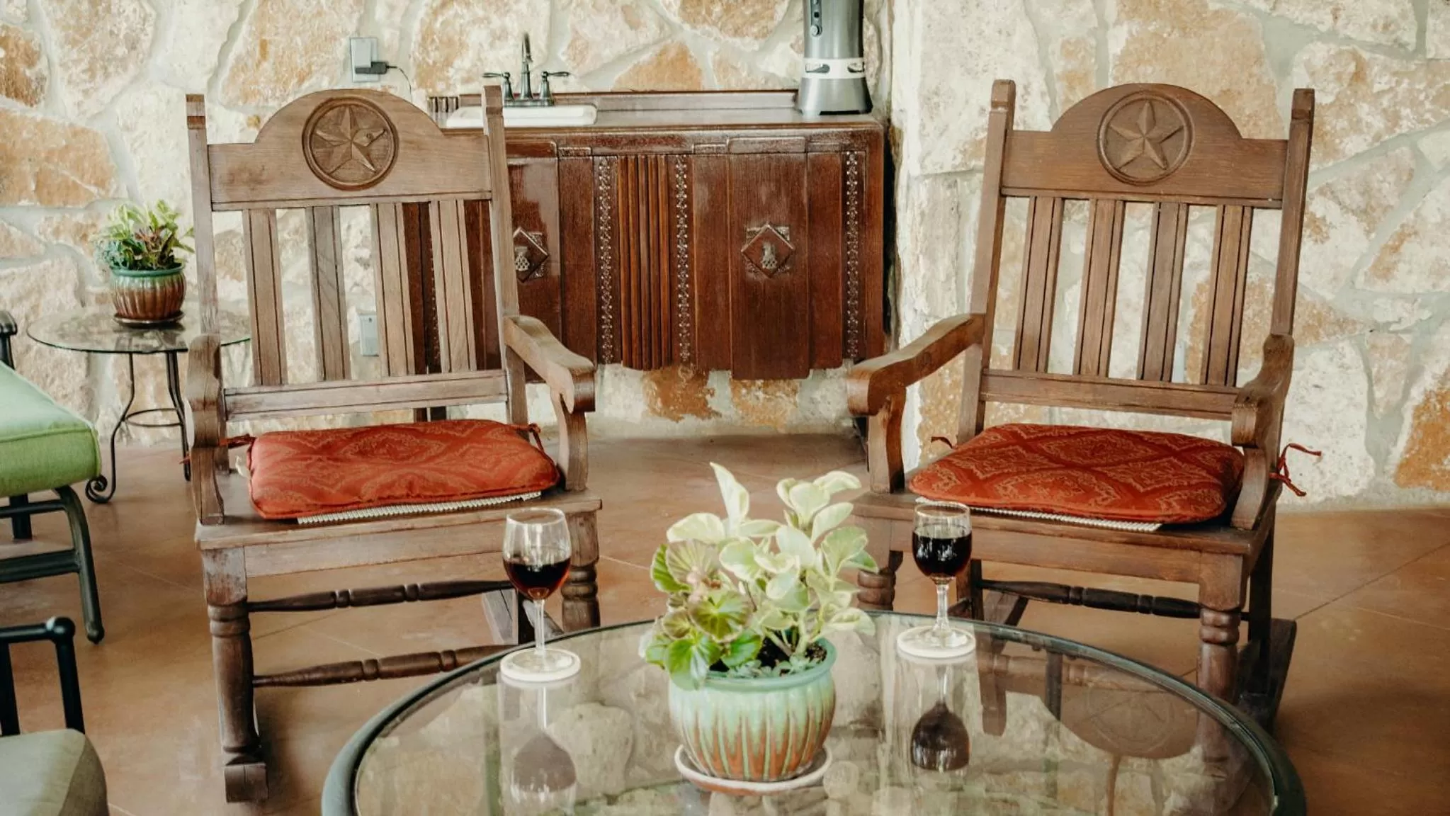Balcony/Terrace, Seating Area in Casa del Rio Bed and Breakfast