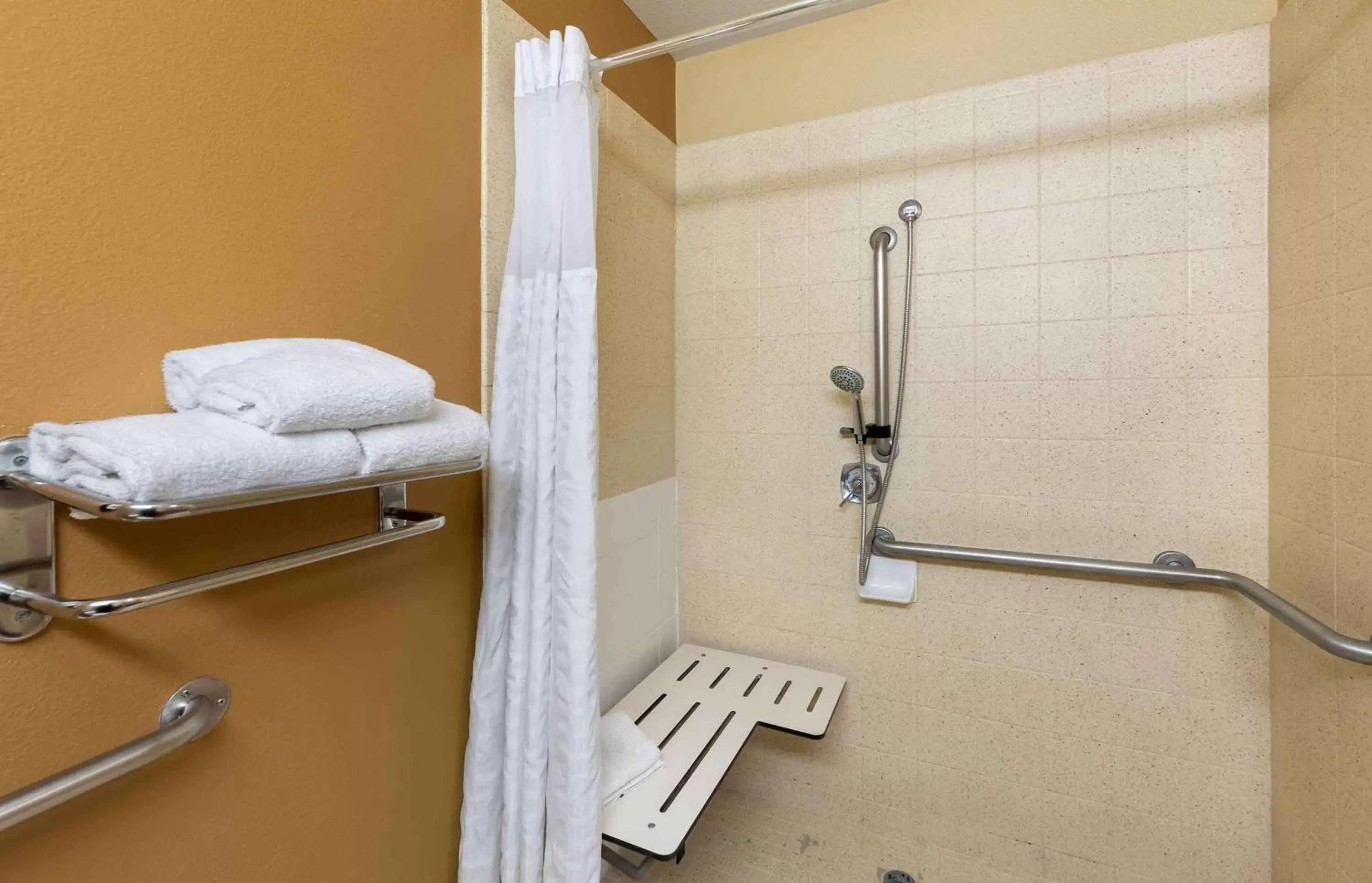 Bathroom in Extended Stay America Suites - Orange County - Irvine Spectrum