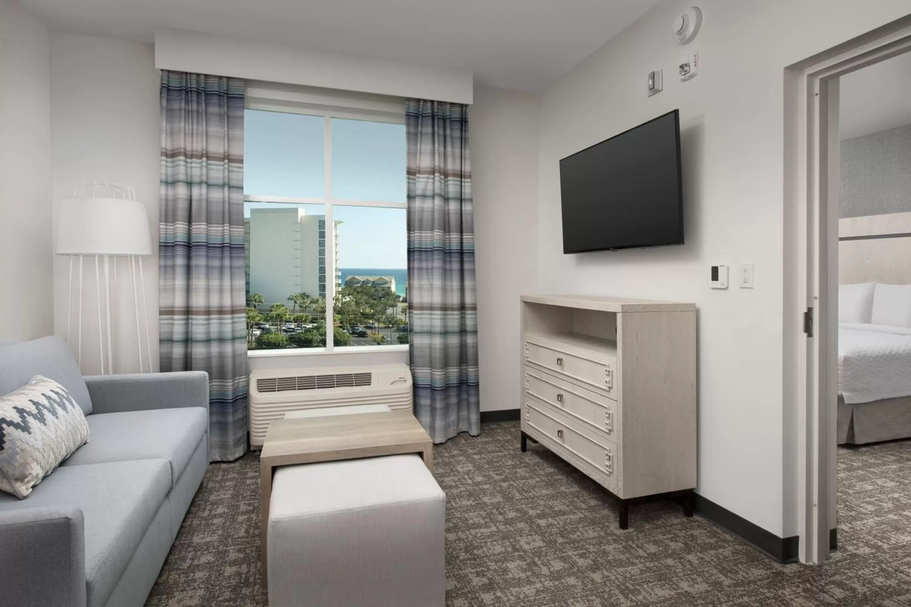 TV and multimedia, Seating Area in Homewood Suites By Hilton Destin