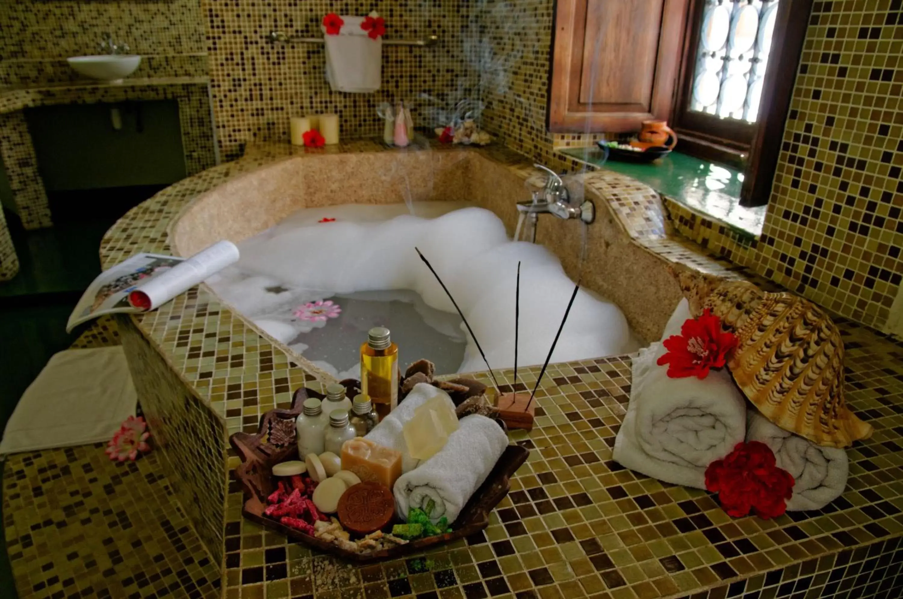 Bathroom in Zanzibar Palace Hotel