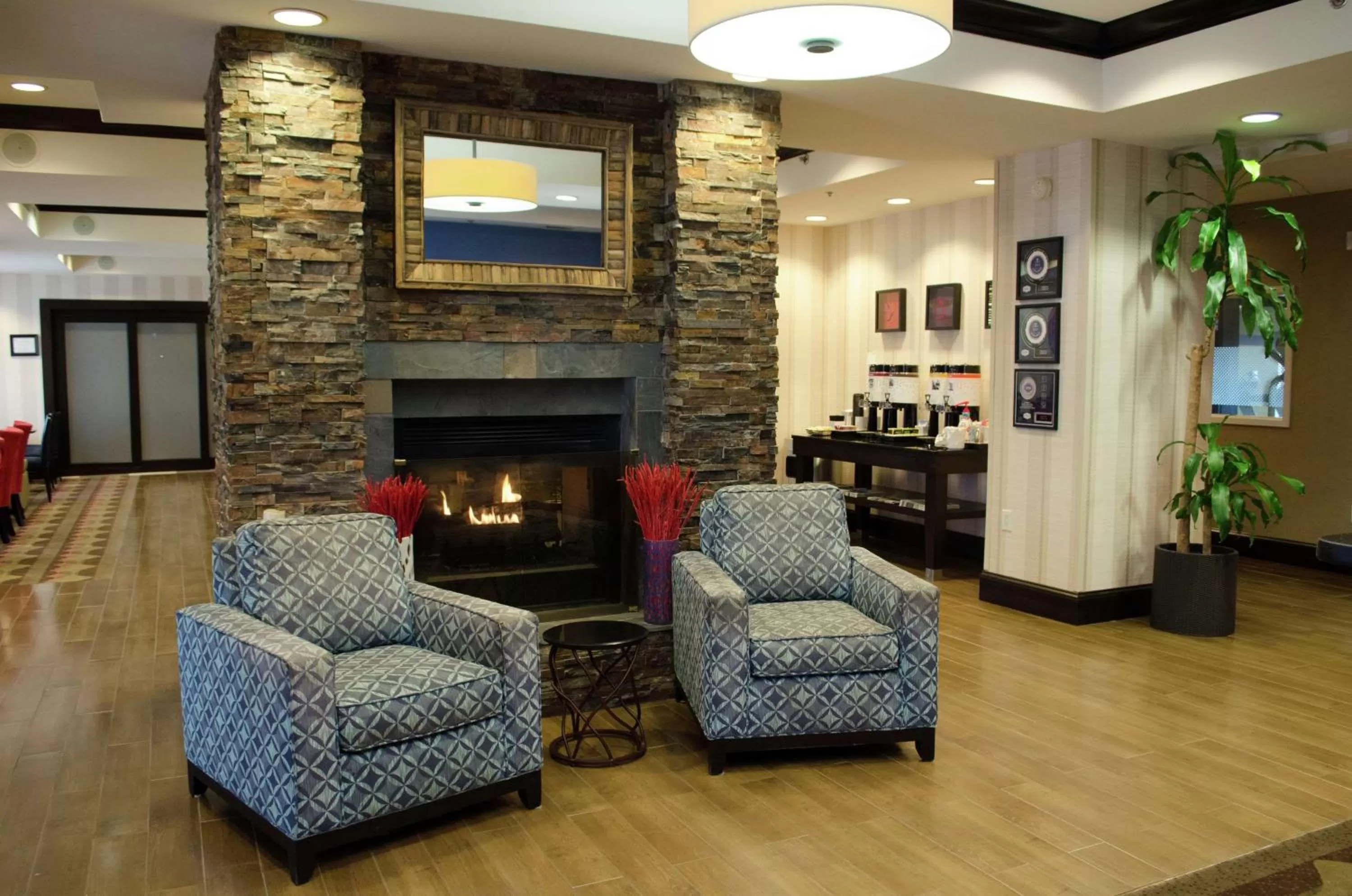 Lobby or reception in Hampton Inn Thomson