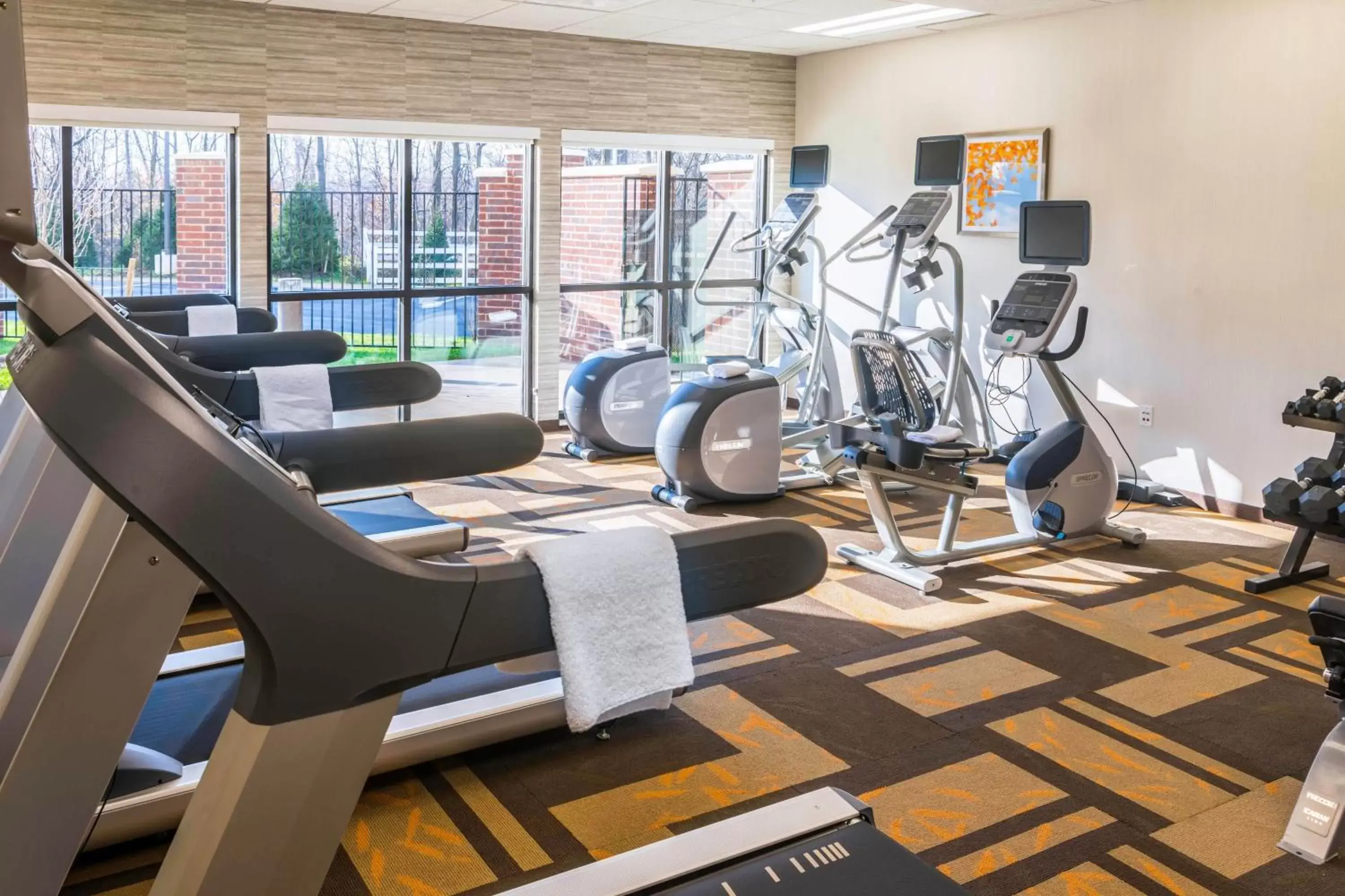 Fitness centre/facilities, Fitness Center/Facilities in Courtyard Largo Medical Center Drive